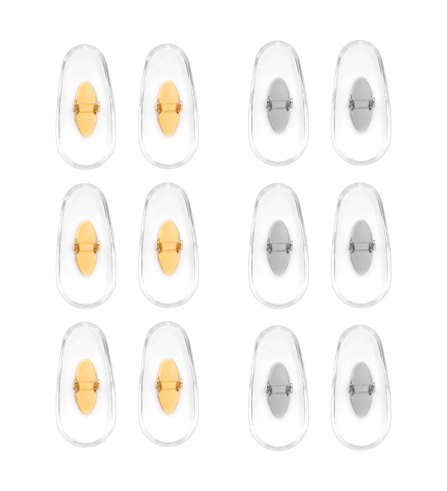 6 Pairs Replacement Nose Pads for Ray-Ban Sunglasses | Clip-On Nose Pad Repair Set (Gold & Silver) | Compatible with RB3026 RB3030 RB3211 RB3362 RB3625 - Buy Online on GoSupps.com