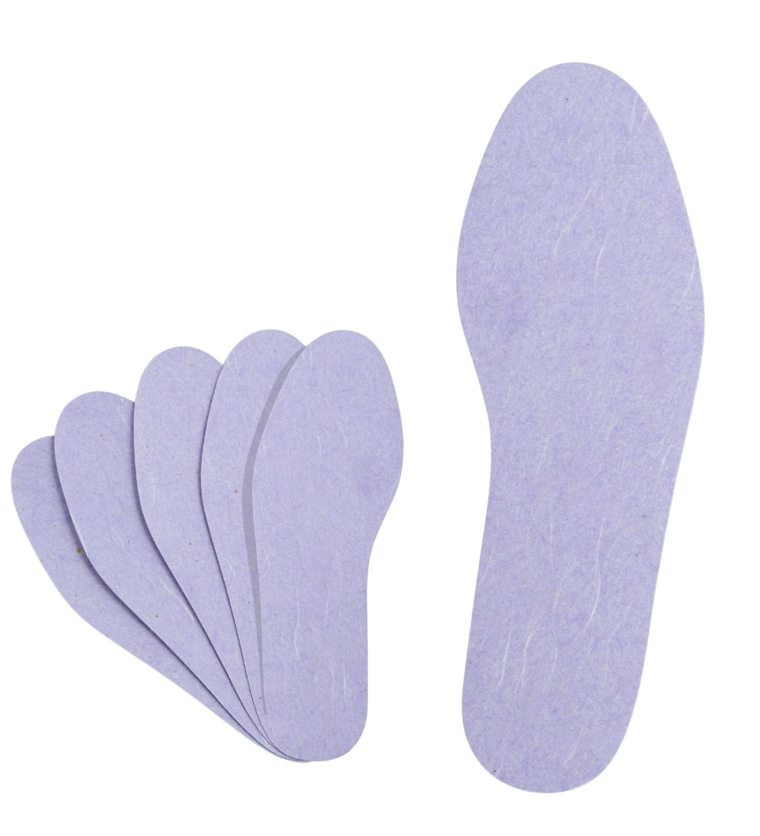 Buy Japanese Traditional Washi Deodorant Insoles - Disposable Sweat Absorbent Pack of 5 Pairs | Made in Japan - Buy Online on GoSupps.com