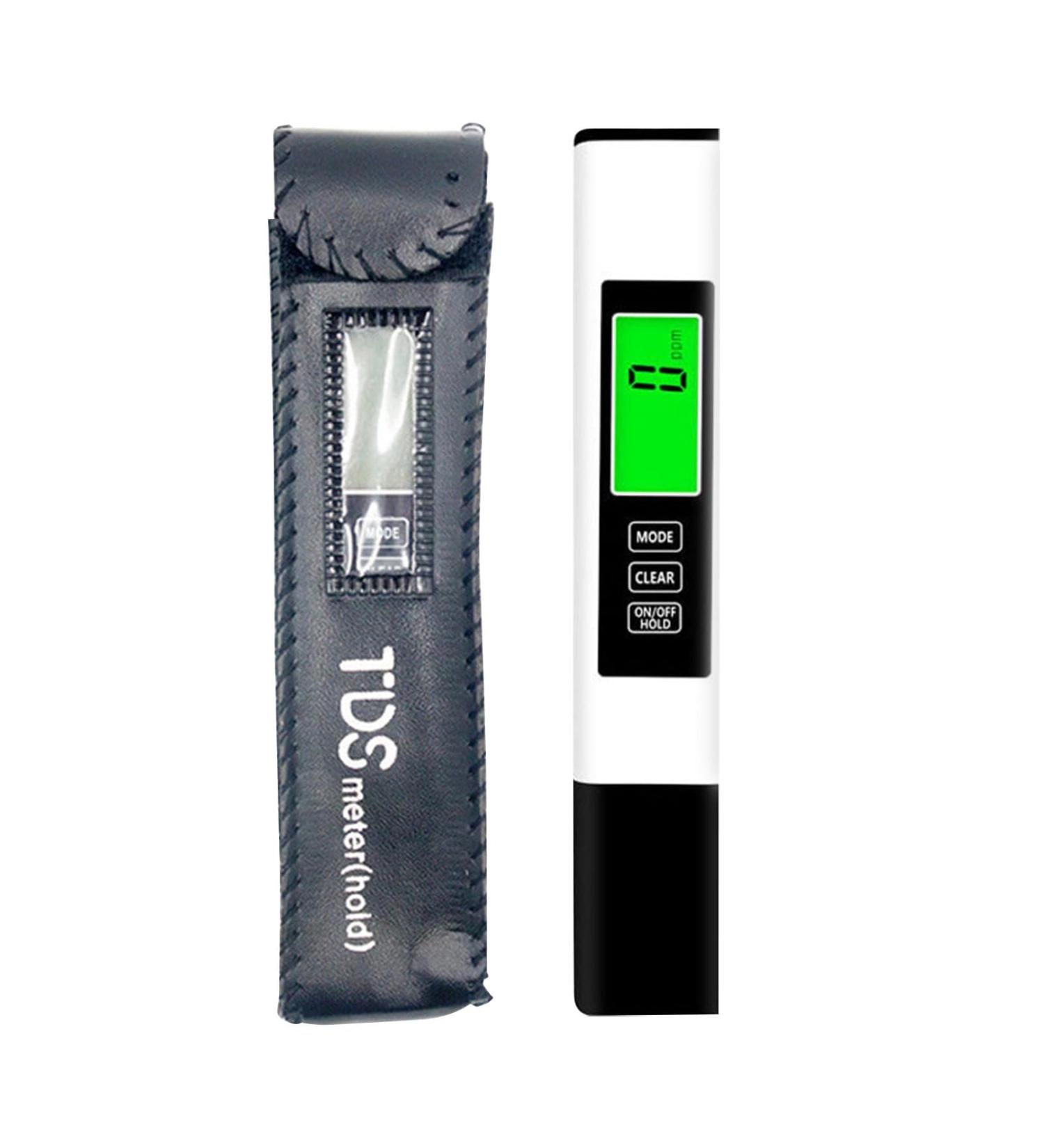 Water TDS Tester | Electronic Water Tester | Accurate Digital Water Tester for Drinking Water Quality Well Swimming Pool White - Buy Online on GoSupps.com