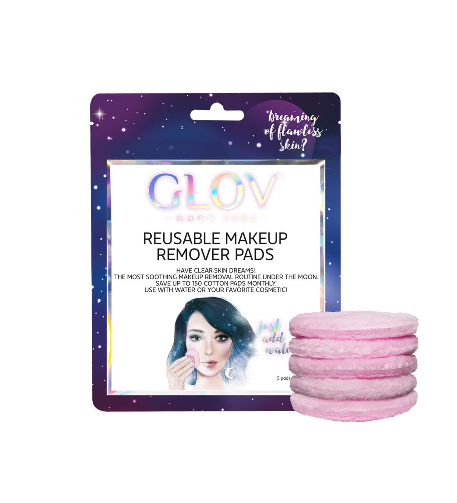 Glov Sweeping Pads 5 pieces make -up clothes Washing pads Hypoallergenic make -up make -up towels Microfiber only with water make -up removal pads reusable environmentally friendly
