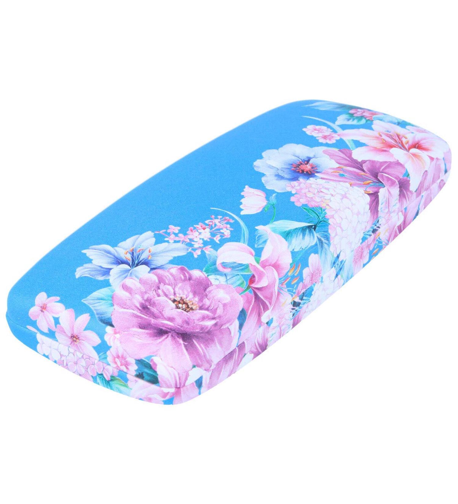 Modern hard case MYKONOS with lily pattern