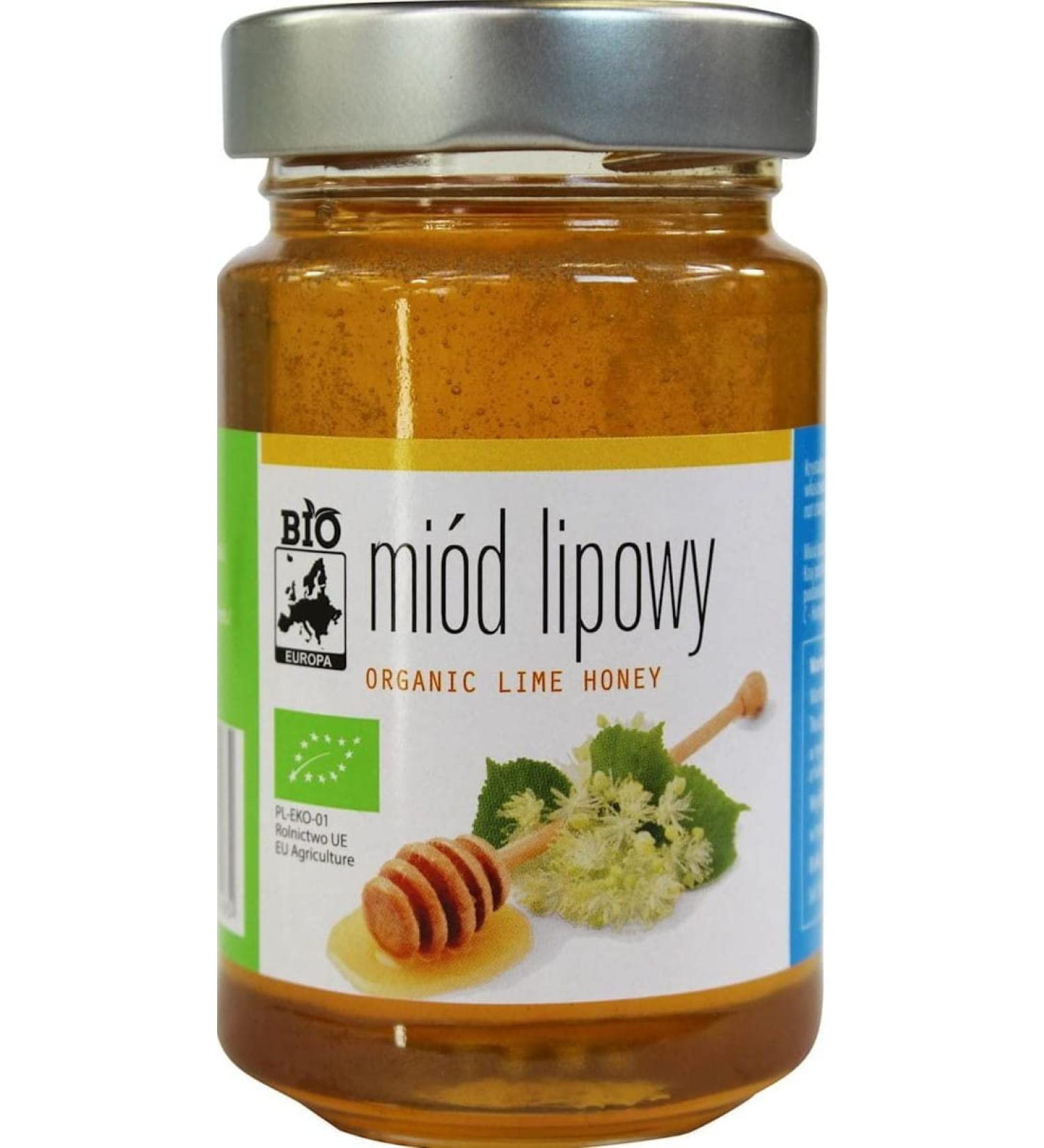 ORGANIC LIME HONEY 300 g - ORGANIC EUROPA
