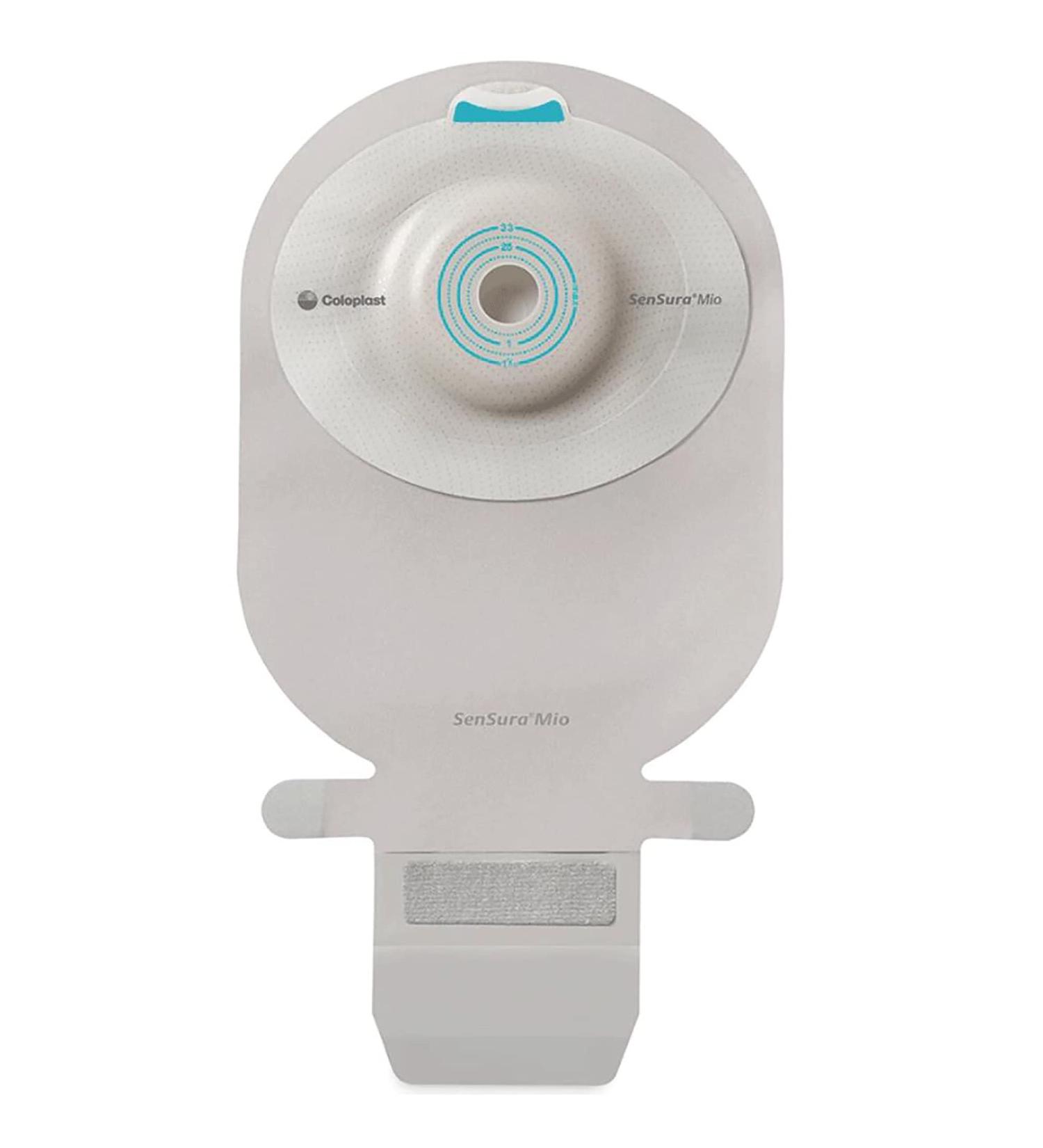 Mio 1-Piece EasiClose Wide Outlet Deep Convex Maxi Transparent Pre-Cut (Box of 10)