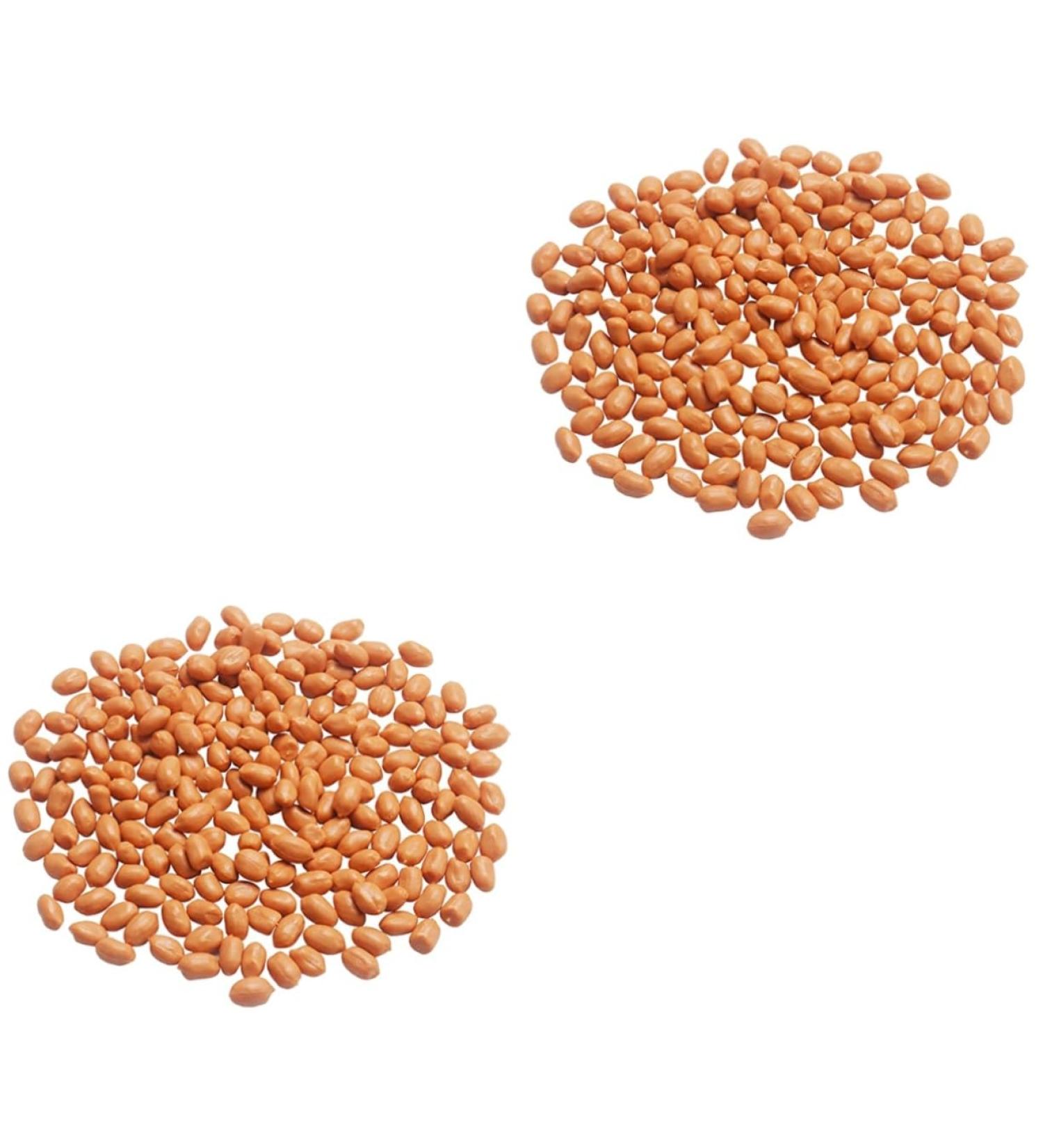 ABOOFAN 2pcs 1 Simulation Peanut Simulated Nut Artificial Groundnut Kernels Fake Dried Fruits Imitation Peanut Adornment Scene Adornment Simulation Fake Fruit Fake Nut Model Corn Pvc - Buy Online on GoSupps.com