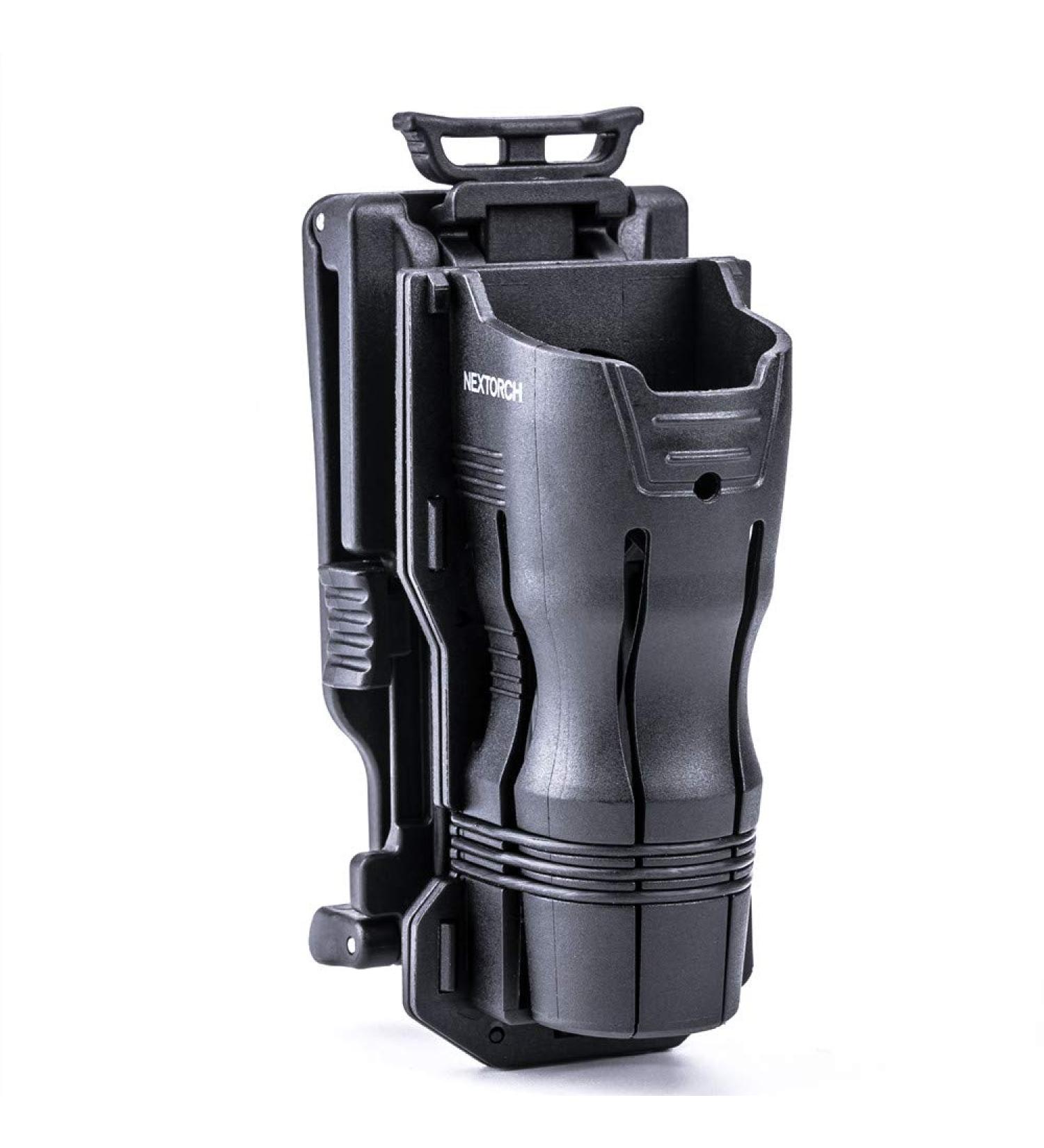 Tactical Flashlight Holster - 360 Rotatable for 24mm-30mm Small Flashlights | V61 - International Shipping Available - Buy Online on GoSupps.com