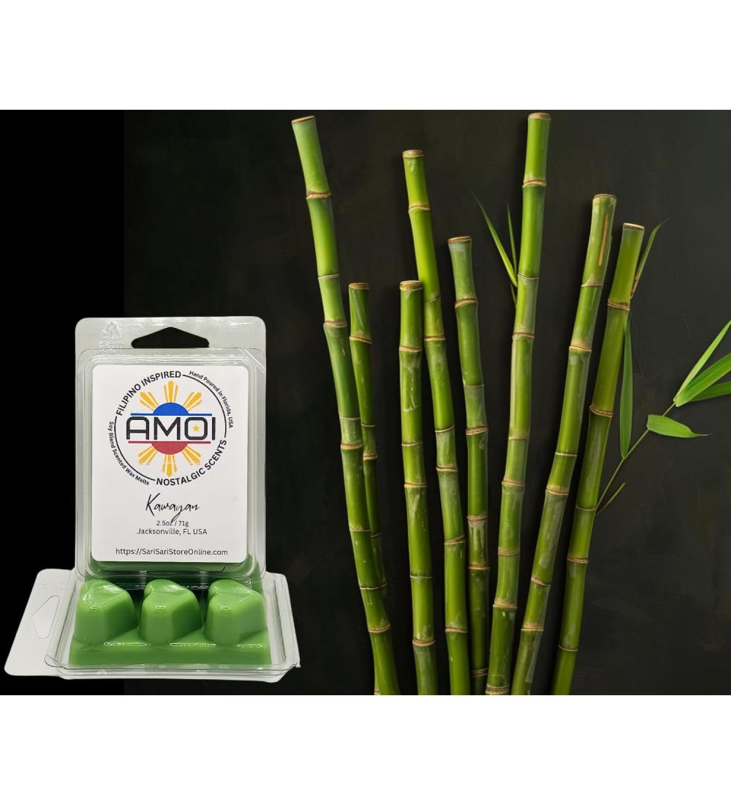Shop Filipino-Inspired Kawayan Bamboo Scented Candle Wax Melts - Eco-Friendly Home Fragrance for Global Shipping - Buy Online on GoSupps.com