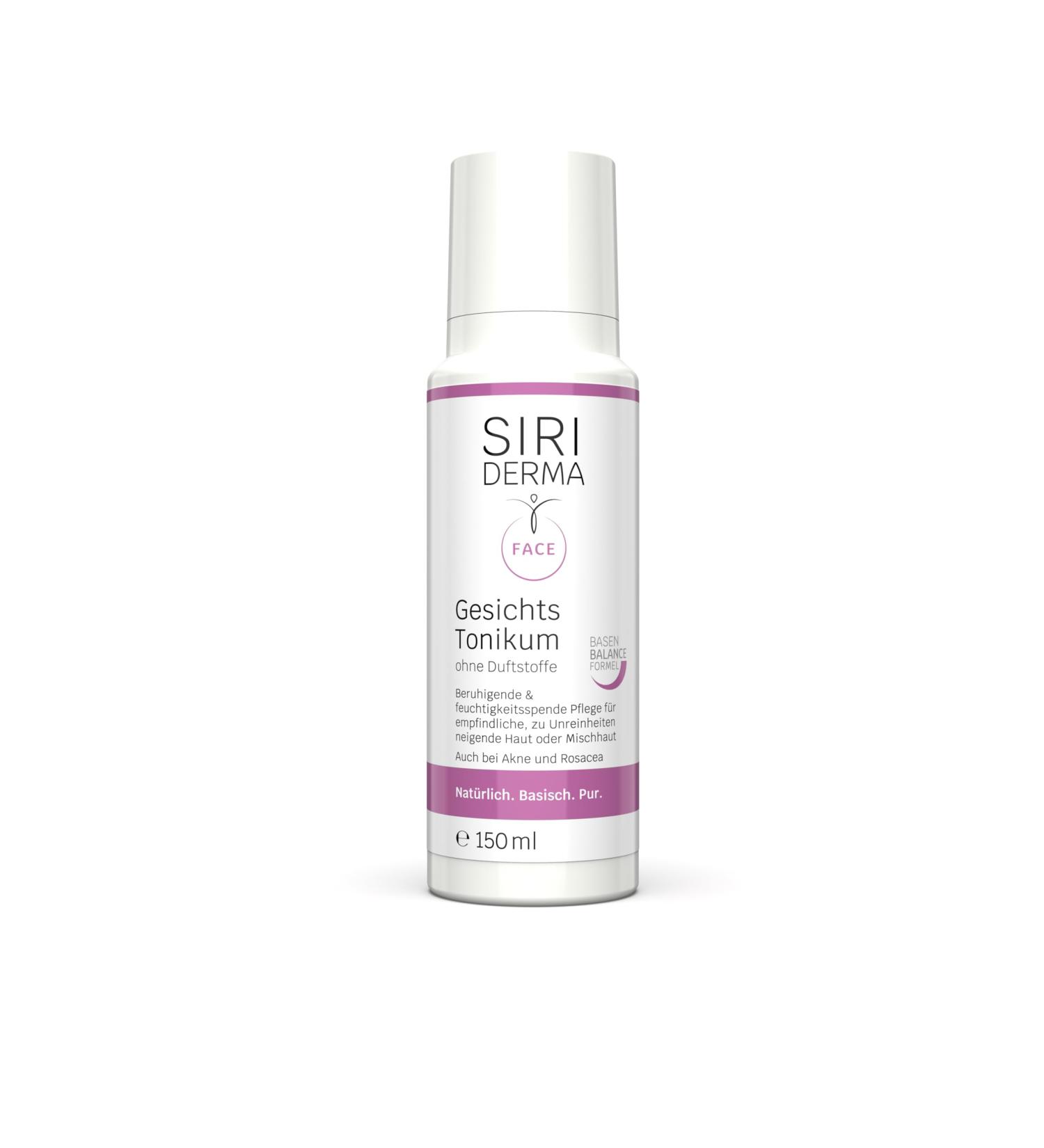  SIRIDERMA SIRIDERMA Basic Facial Cleanser | Fragrance-free | 150 ml | Vegan facial water also suitable for the neck and d collet  - Buy Online on GoSupps.com