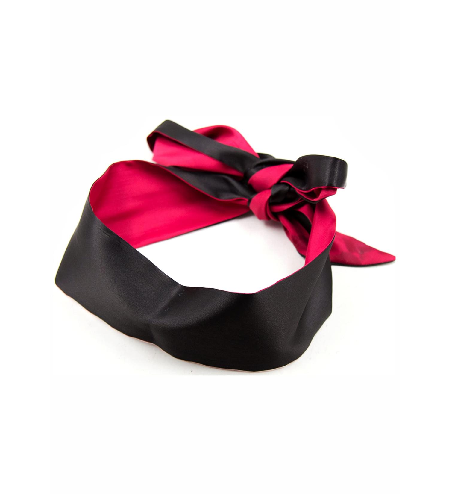 Satin Sleep Eye Mask - Adjustable Silk Blindfold for Comfortable Rest | 59 Inch - Buy Online on GoSupps.com