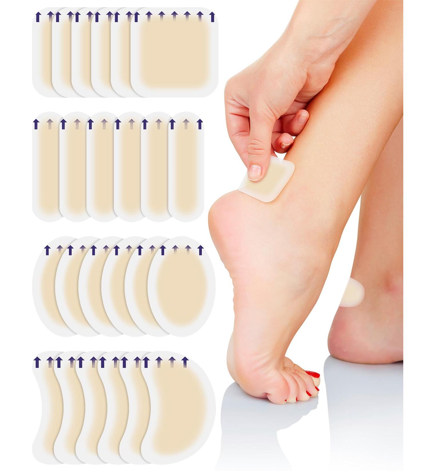BLATOWN 24PCS Bunion Pads - Bunion Relief Blister Bandages for Feet, Toes & Heel - Buy Online on GoSupps.com