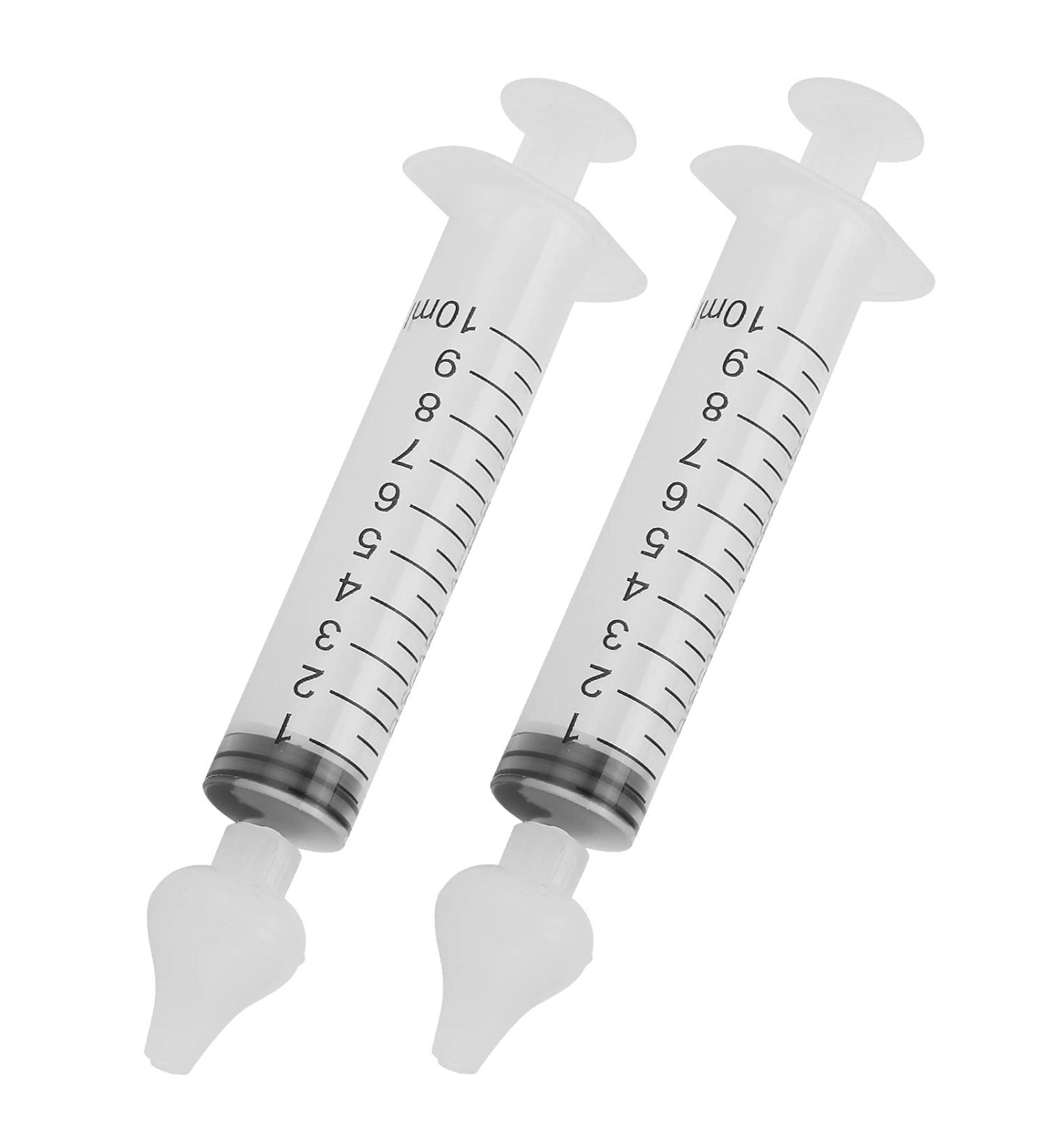 Professional 10ml Baby Nasal Irrigator - Portable Nose Cleaner for Infants (2-Pack) - Buy Online on GoSupps.com