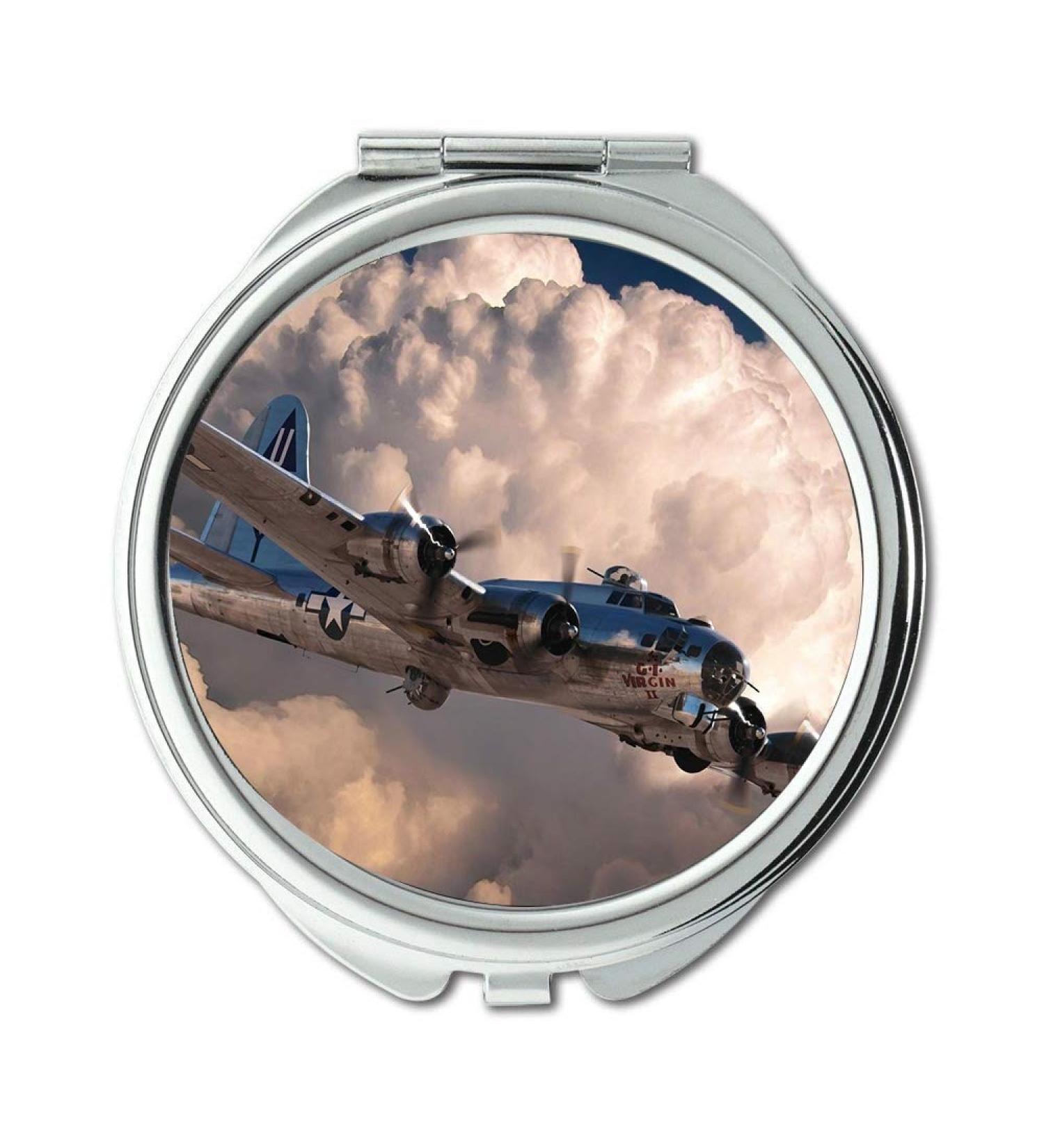 World war aircraft Mirror Compact Mirror fighter guide pathfinder pocket mirror portable mirror - Buy Online on GoSupps.com
