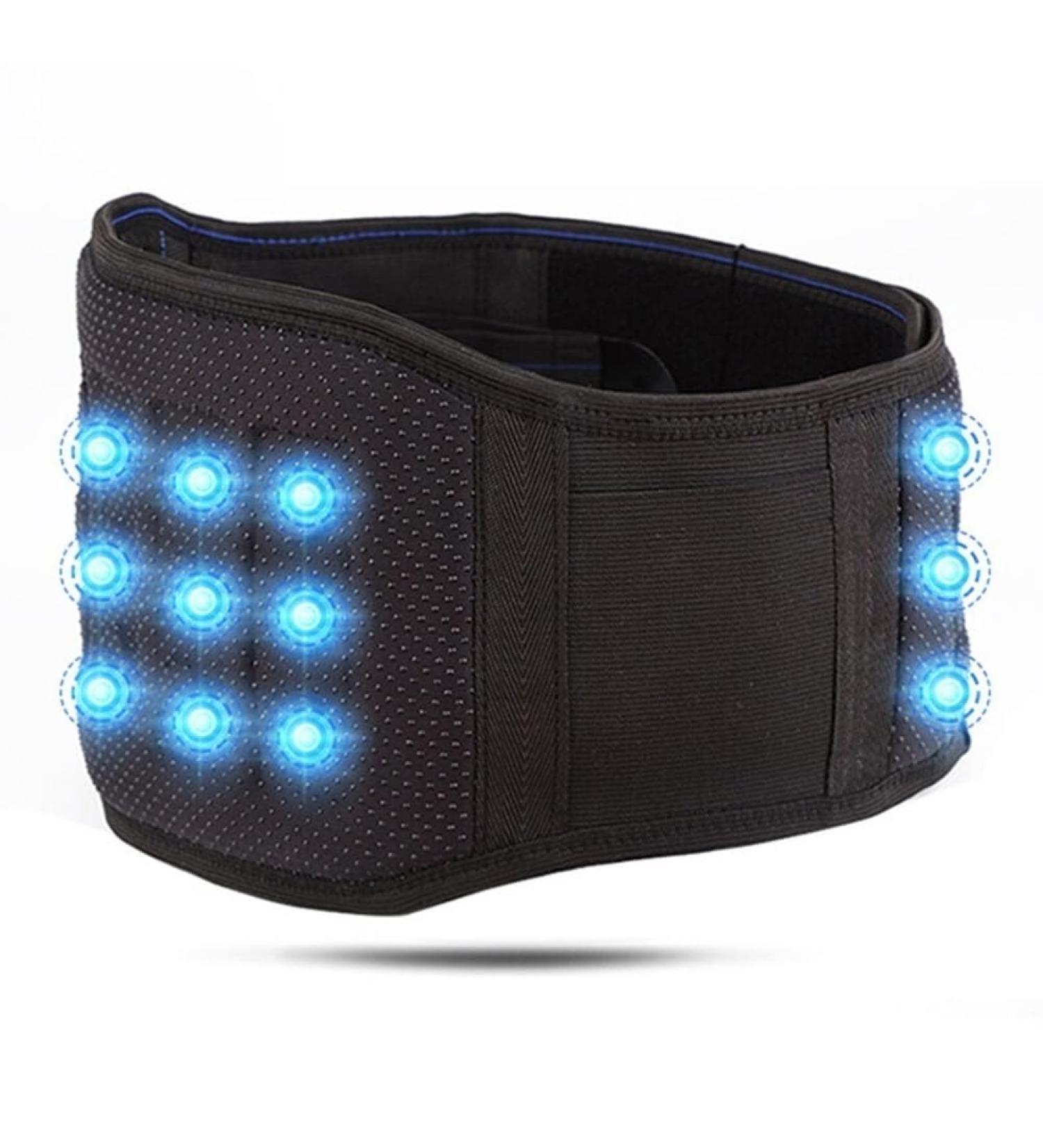 Hexeh Adjustable Lumbar Support Belt for Men & Women | Pain Relief for Lower Back | Size L - Buy Online on GoSupps.com