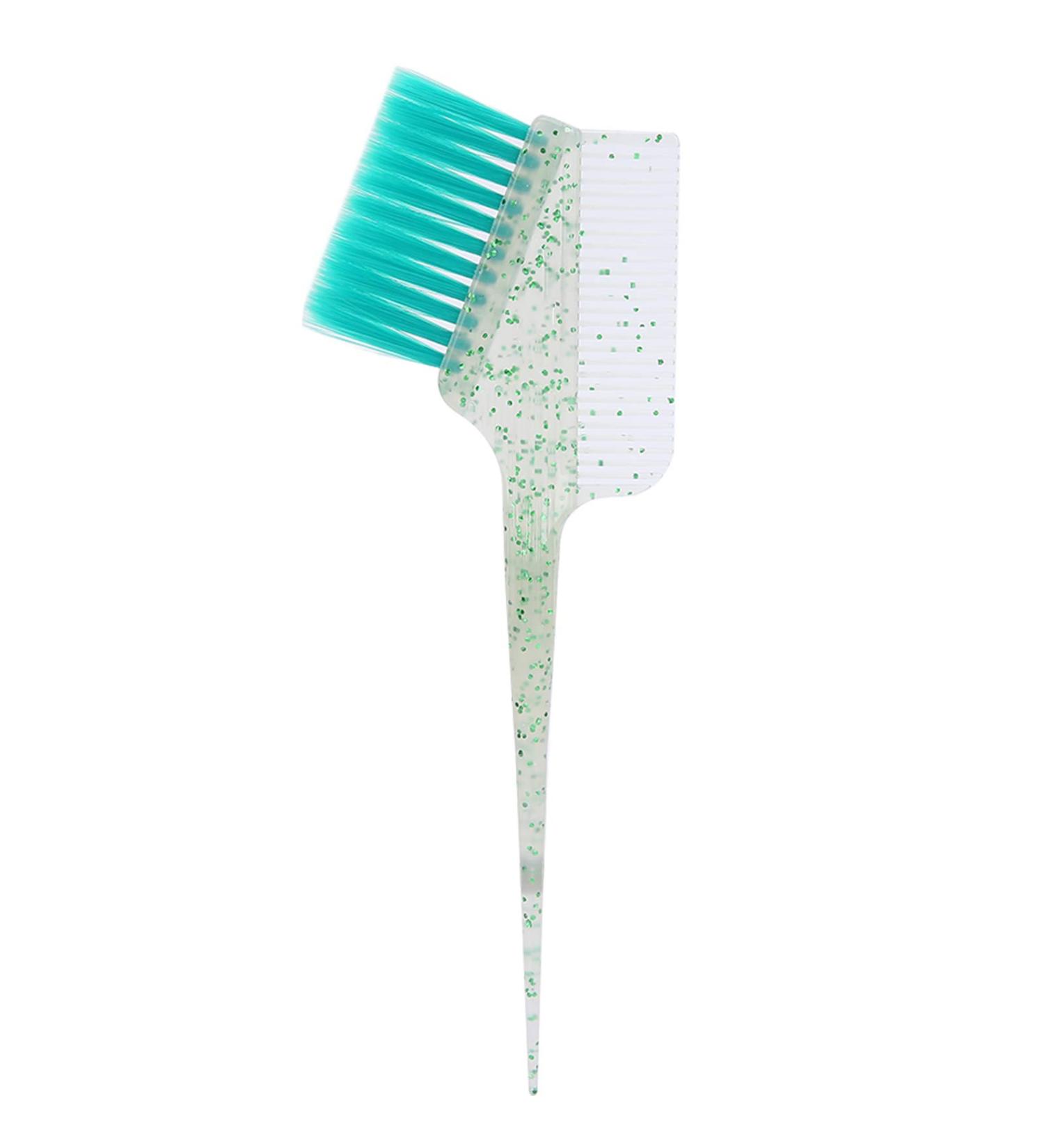 Comb Dyeing Brushes Hair Dyeing Brushes Hair Highlighting Brush Hair Dyeing Dyeing Kit for Home Salon Use Hair Dyeing(Green) (Green) - Buy Online on GoSupps.com