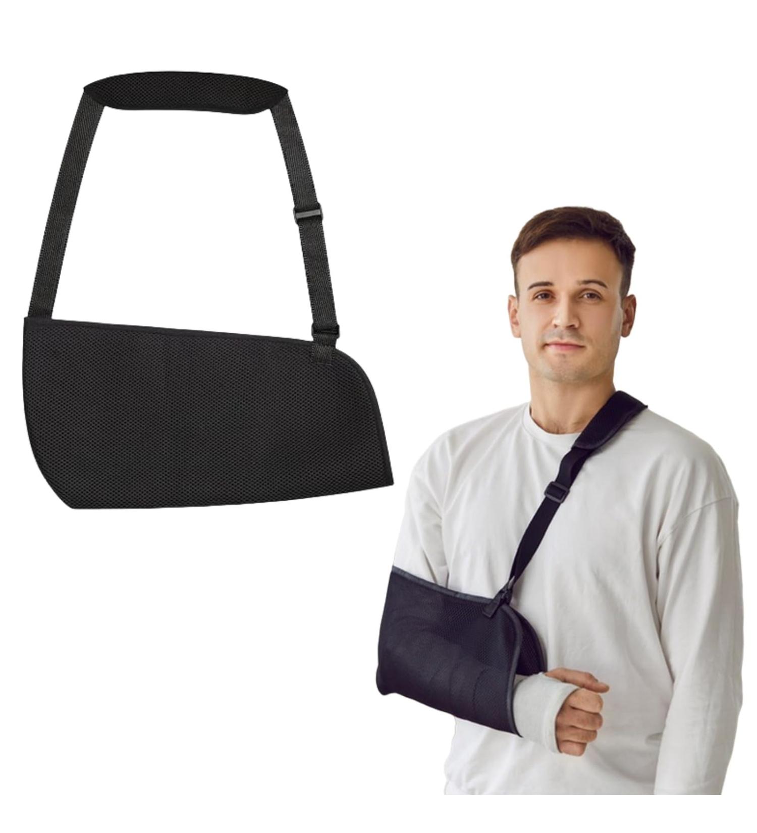 ZLXFT Arm Loop for Women Men Adjustable Arm Loop for Women and Men Breathable Shoulder Support Arm Loop with Breathable Mesh for Shoulder Loop for Broken Wrist Elbows Arm - Buy Online on GoSupps.com