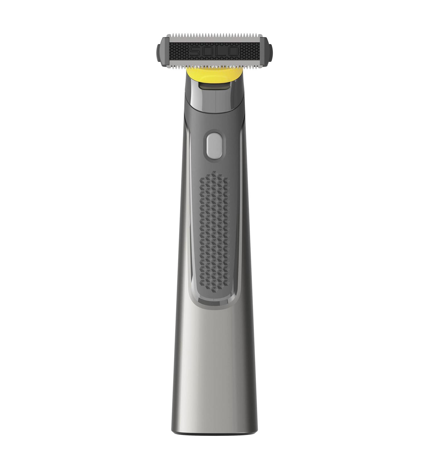 Micro Touch Titanium Solo | Electric Razor with Titanium-Coated Blades | 3-in-1 Trimming Styling & Shaving | Recommended by Dominic Thiem - Shop Internationally! - Buy Online on GoSupps.com