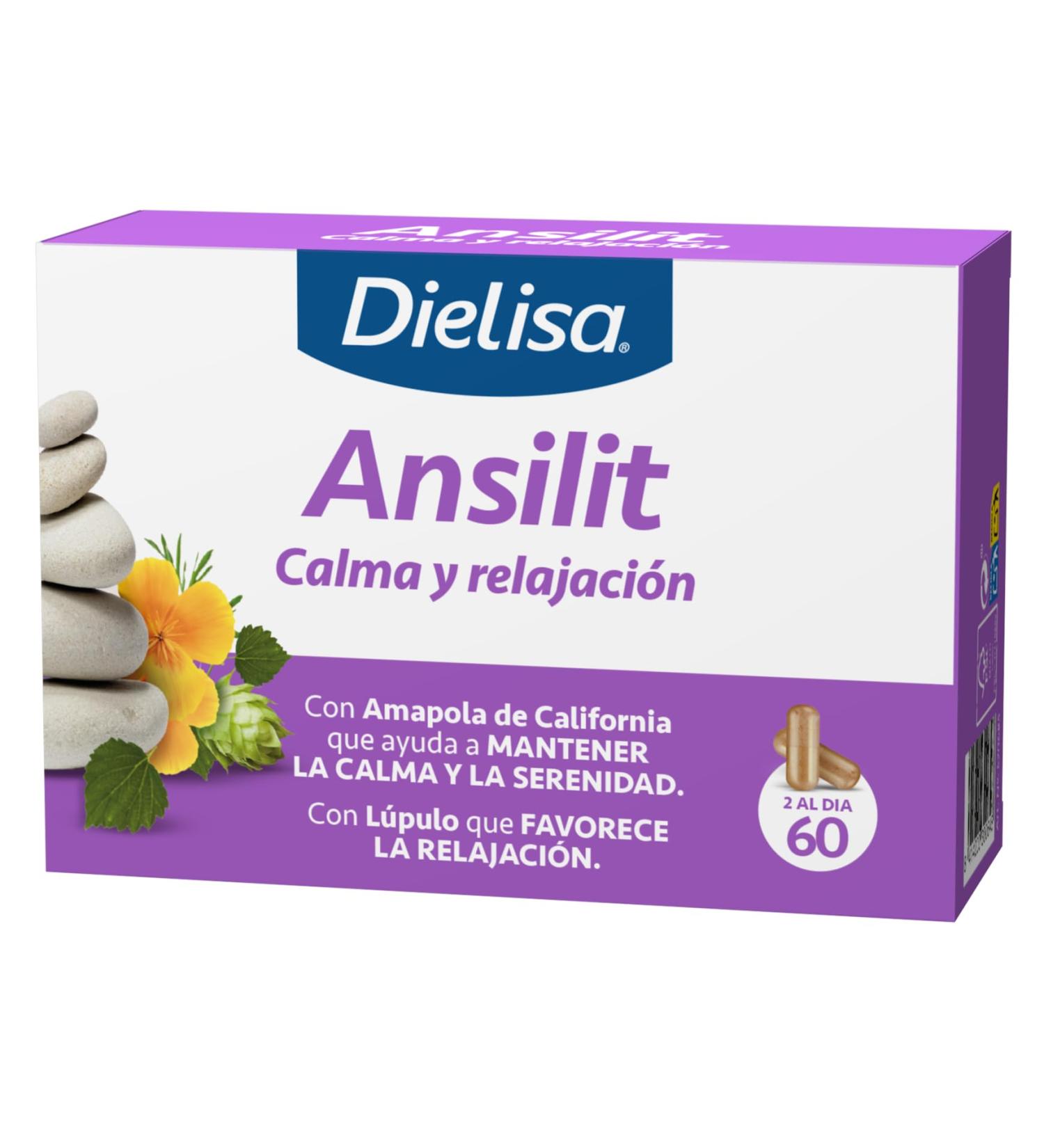 DAILY Dielisa Ansilit 60 Caps - Buy Online on GoSupps.com