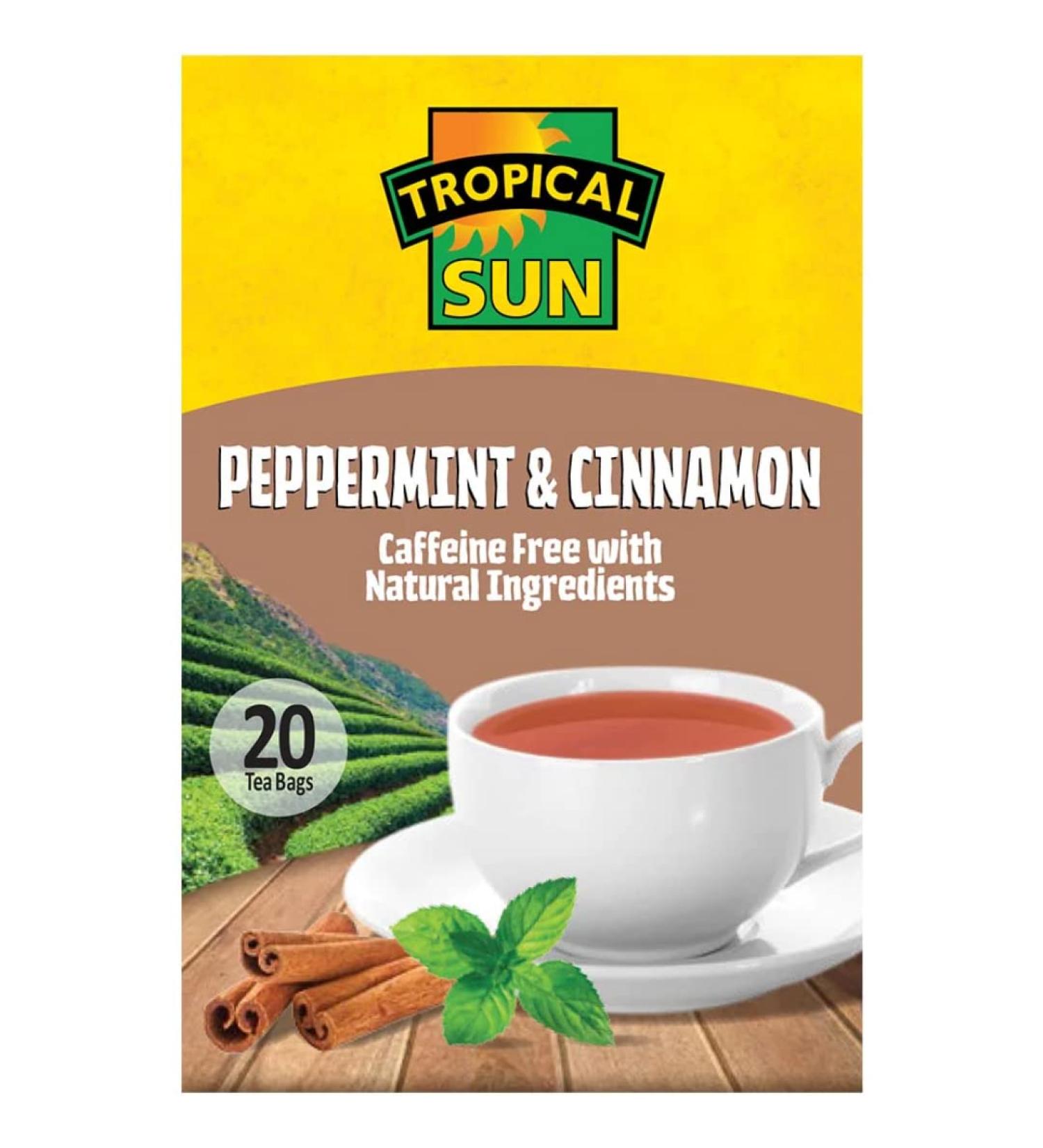 Tropical Sun Cinnamon & Peppermint Tea 36 x 30g