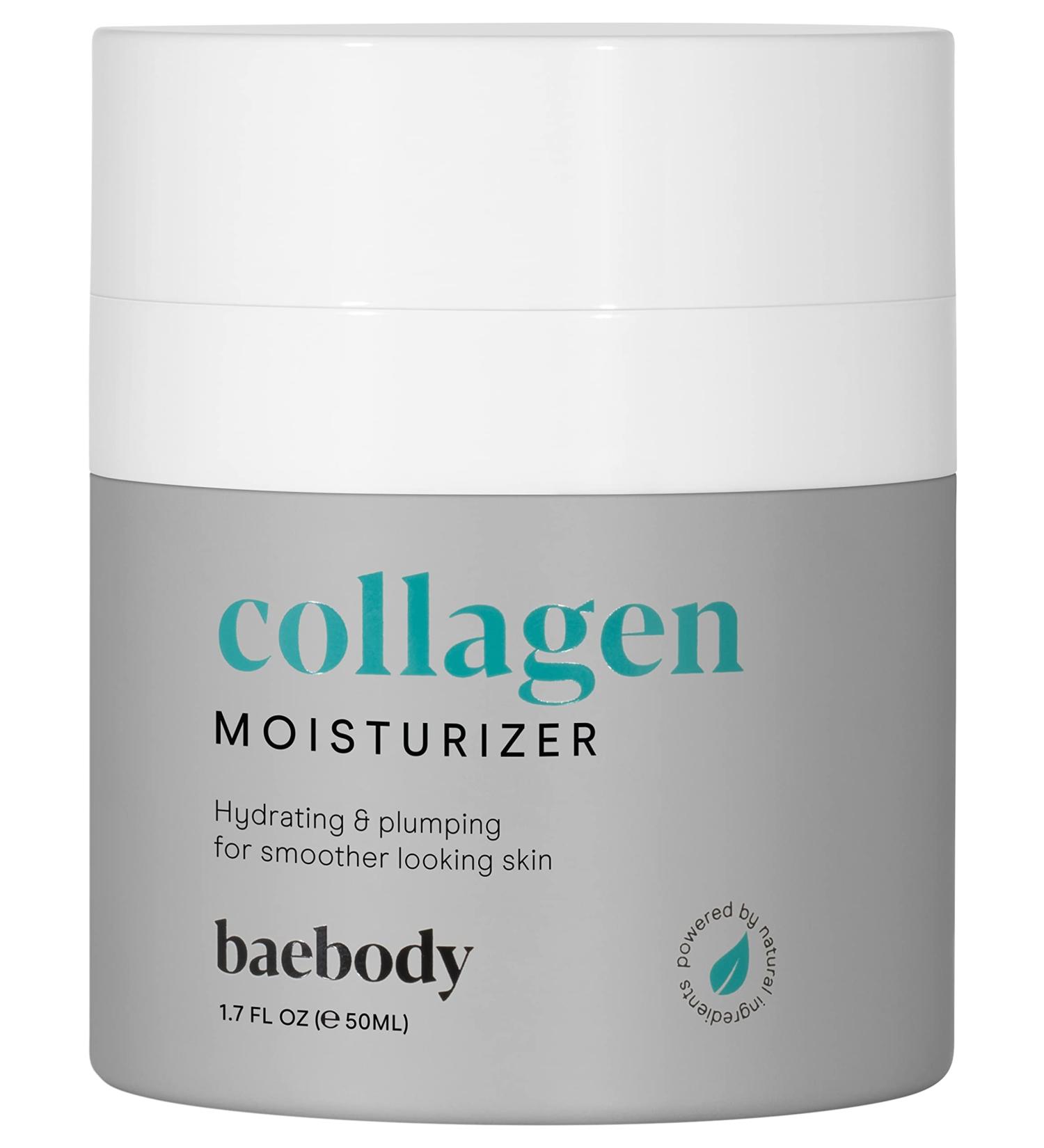 Baebody Collagen Face Cream 1.7 Fl Oz - Anti-Aging Skincare for Youthful Complexion - Natural Organic Non-GMO Lightweight Moisturizer - Buy Online on GoSupps.com
