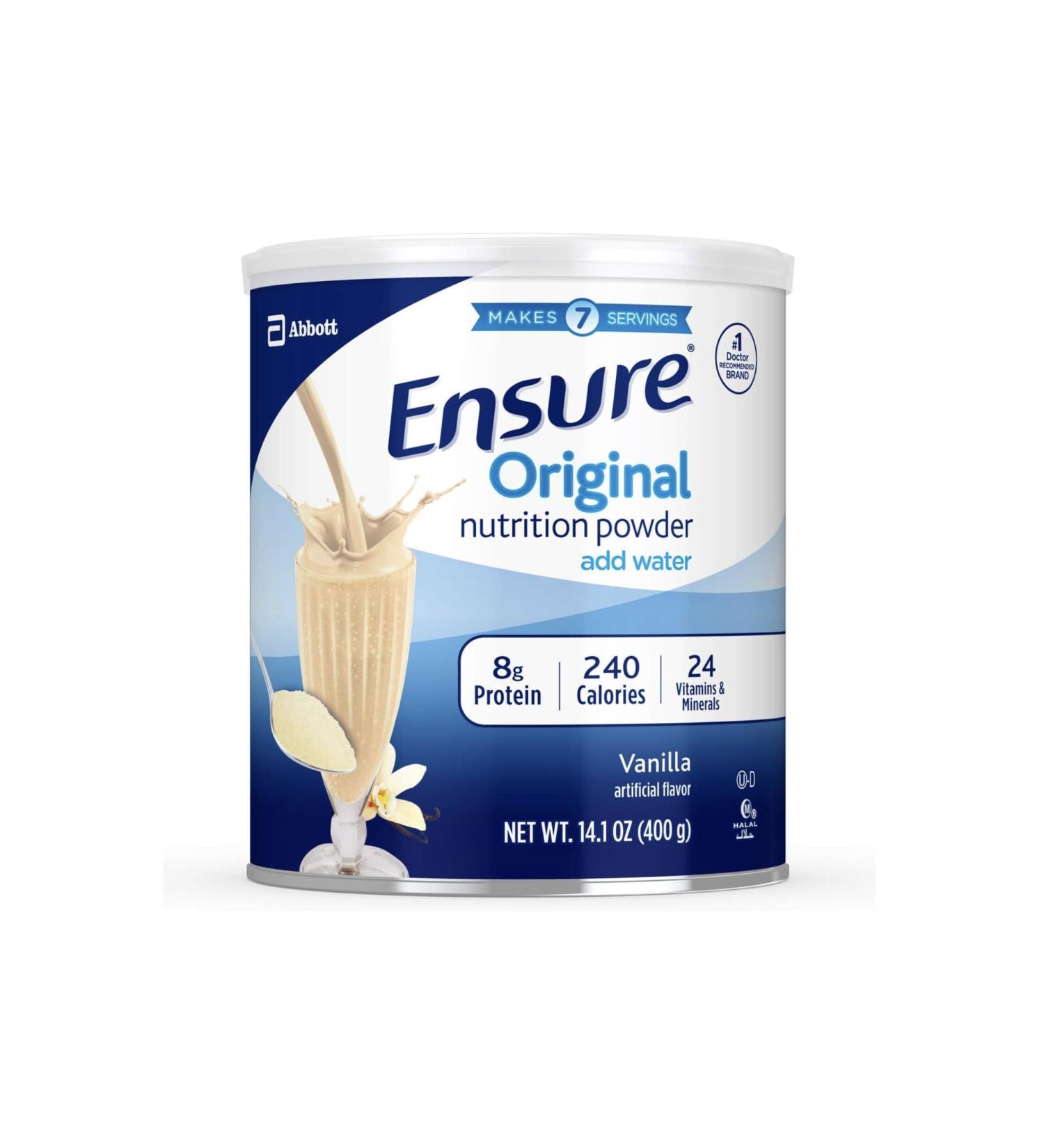 Ensure Vanilla Complete Balanced Nutrition Powder 14 Ounce -- 6 per case.