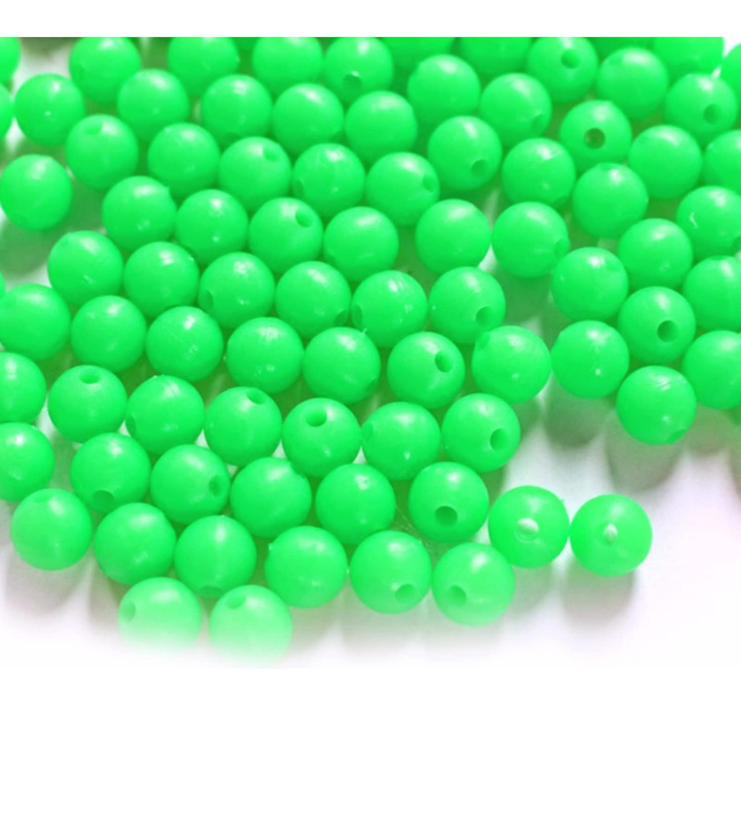 Glow in The Dark 6mm Fishing Beads for Catfish Rigs - Saltwater Fishing Accessories - Buy Online on GoSupps.com