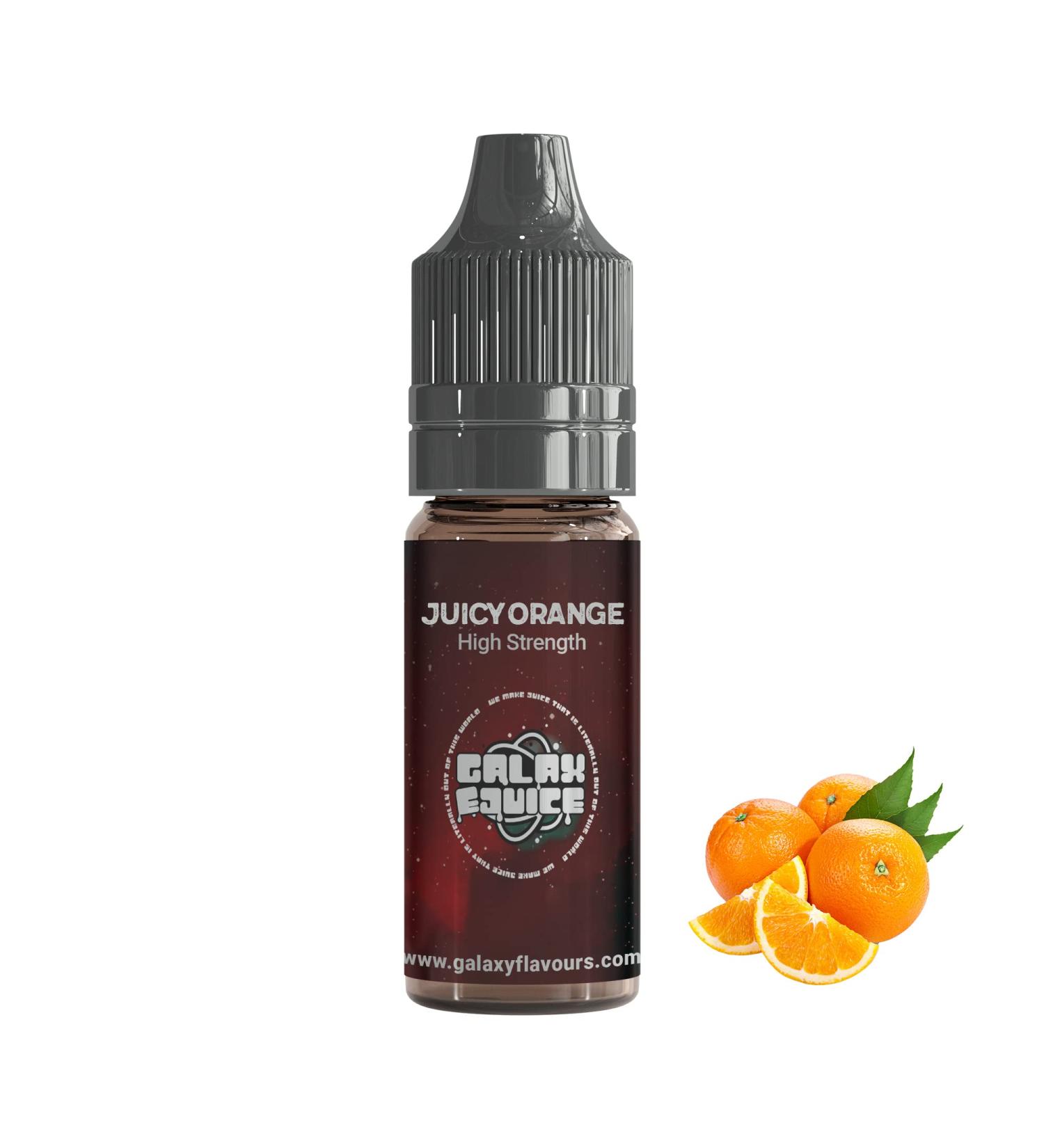 Juicy Orange High Strength Flavouring - 10ml Bottle - Galaxy Food Flavours - Buy Online on GoSupps.com