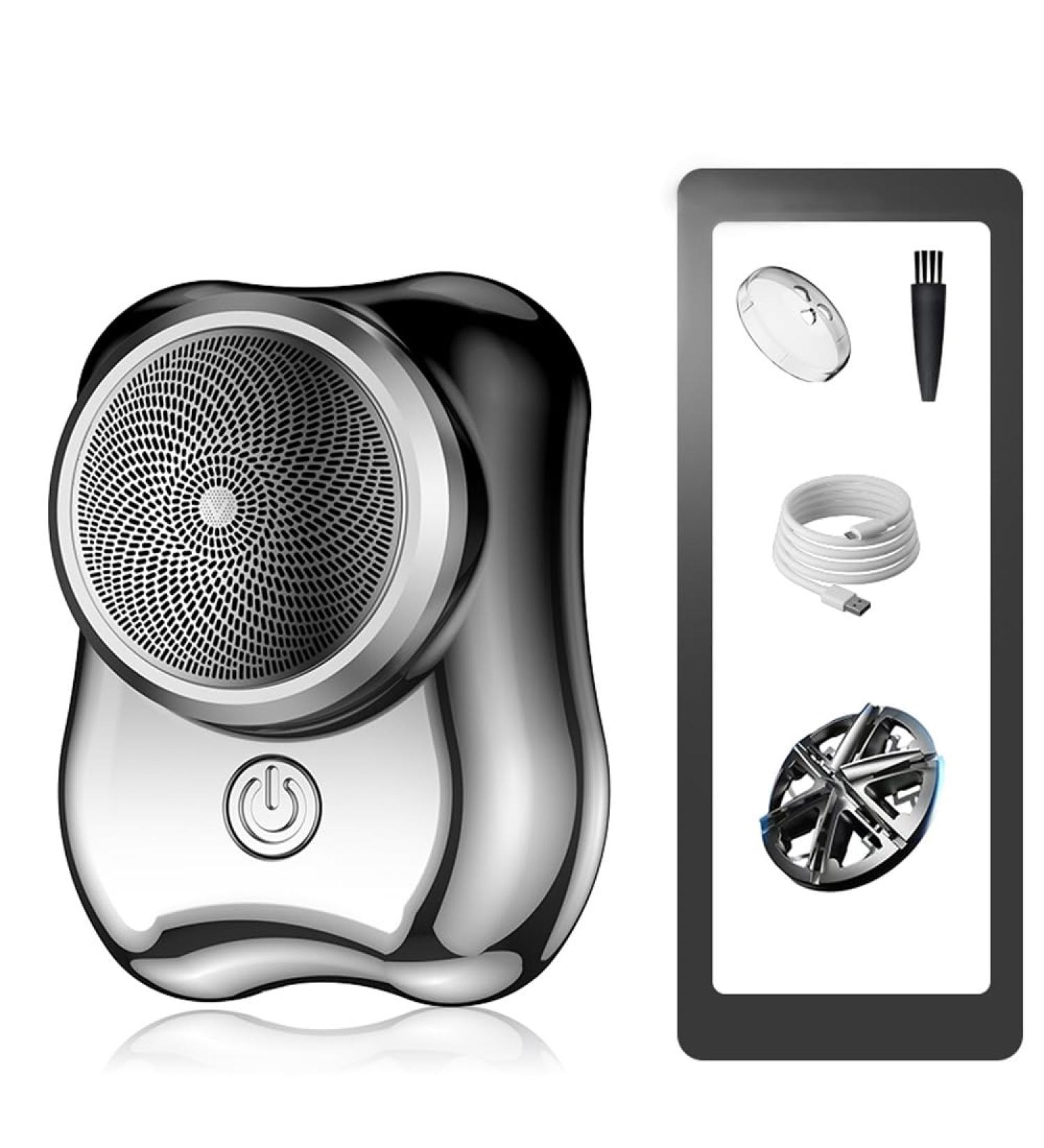 Portable Mini Electric Shaver for Men - USB Rechargeable Washable Perfect for Travel & Home Use - Ideal Gift Option - Buy Online on GoSupps.com