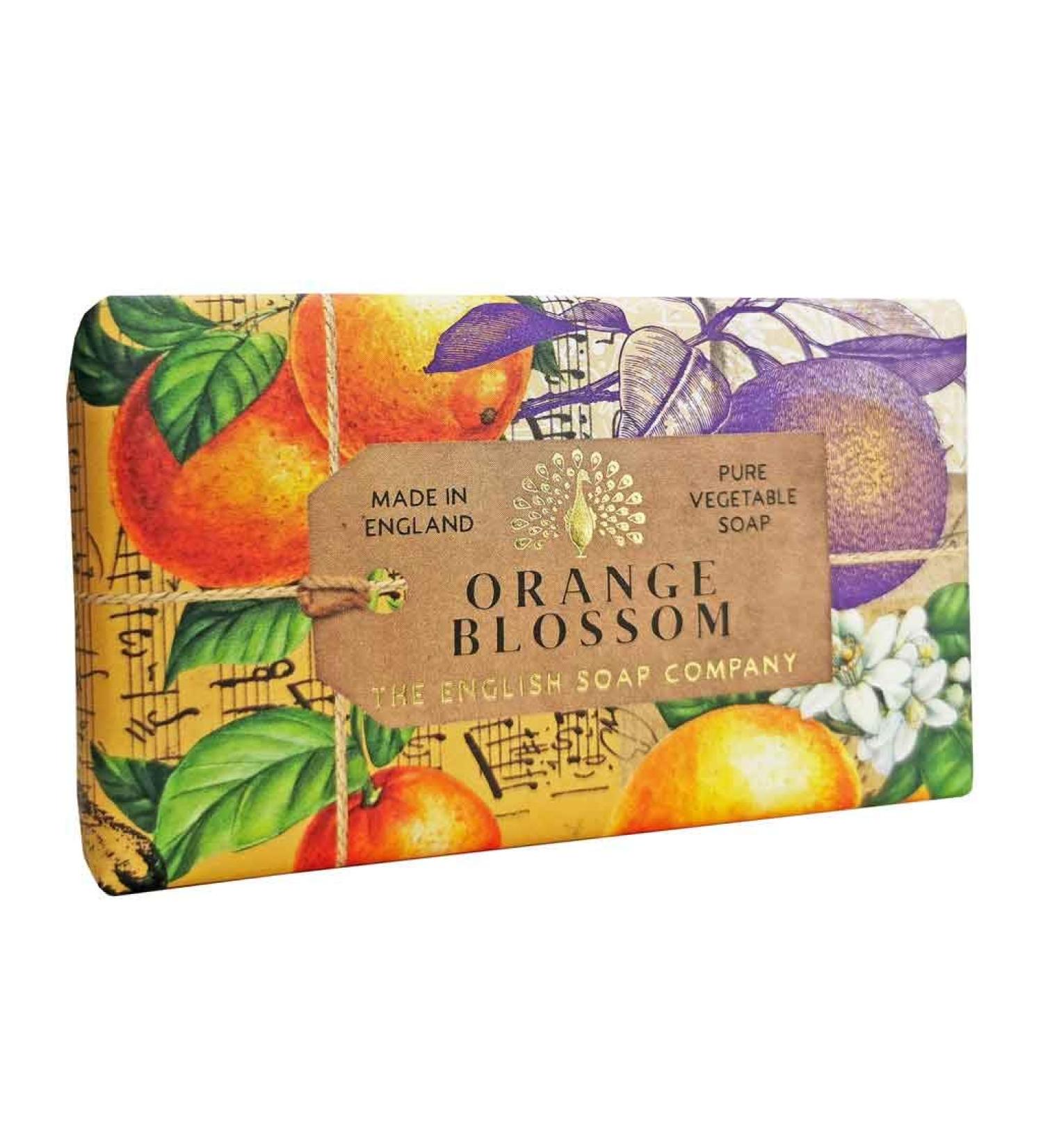 English Soap Co. Orange Blossom Soap Bar - Anniversary Collection 200g - Buy Online on GoSupps.com