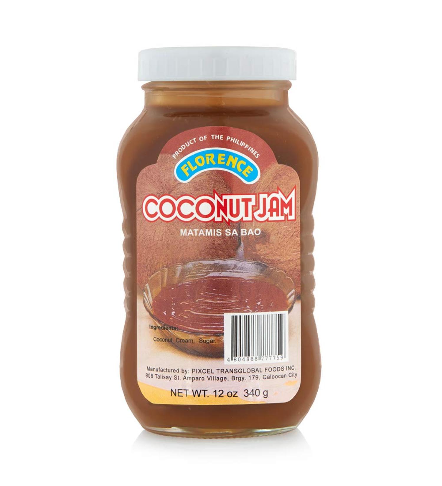 Florence Coconut Jam Matamis Sa Bao 12oz (340g) - 2 Pack - Buy Online on GoSupps.com