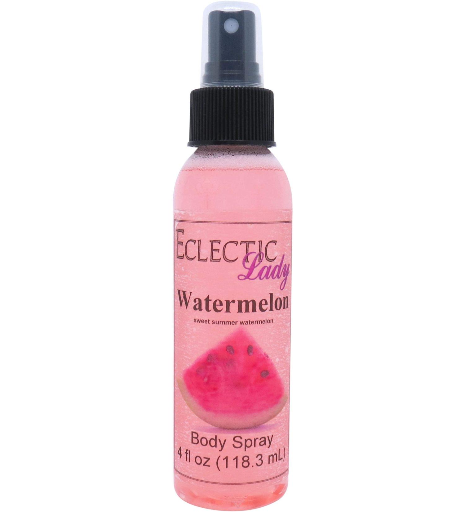 Watermelon Body Spray Body Mist for Women with Clean Light & Gentle Fragrance Long Lasting Perfume with Comforting Scent for Men & Women Cologne with Soft Subtle Aroma For Daily Use Regular Strength 4 Fluid Ounces - Buy Online on GoSupps.com