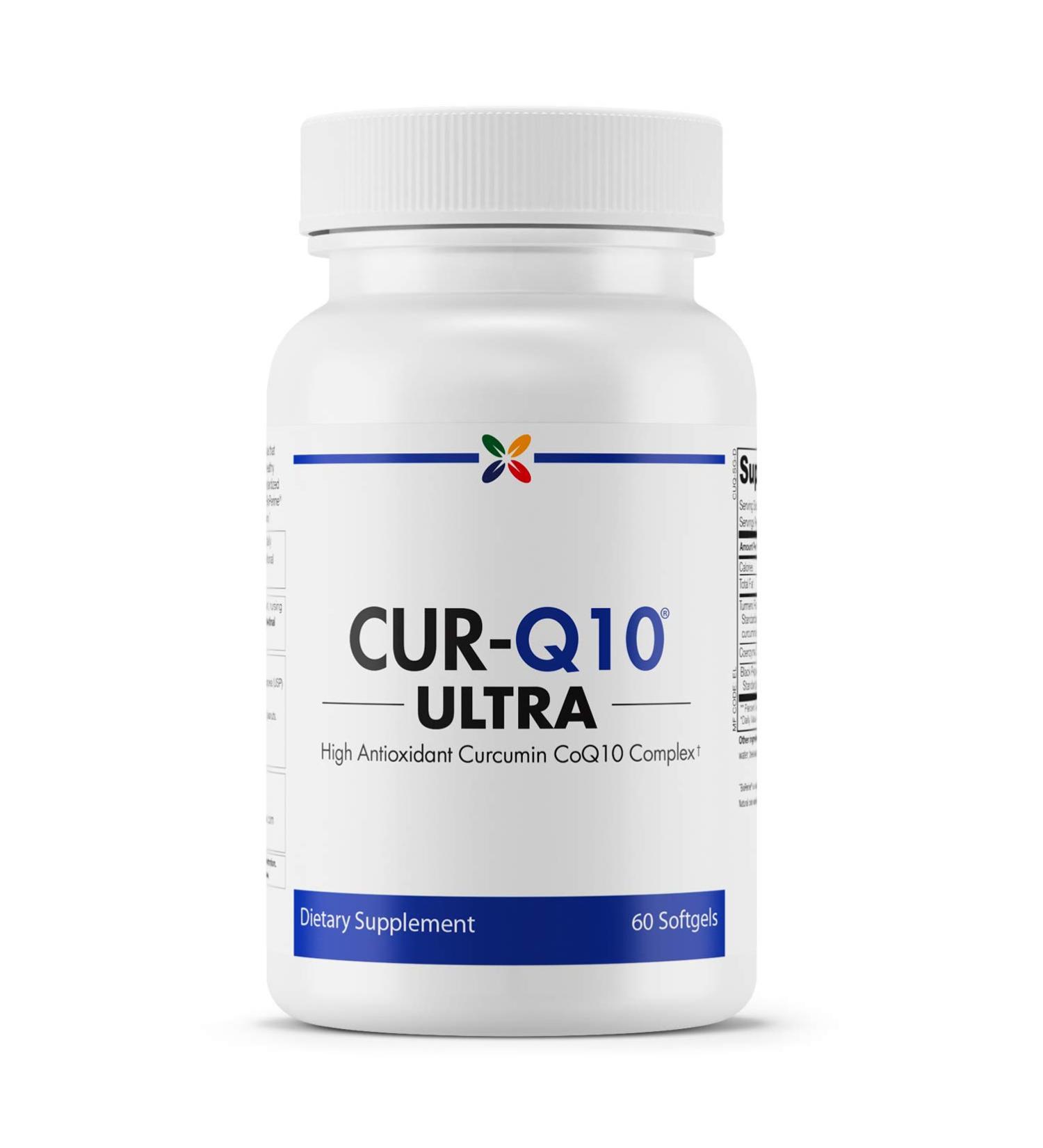 Shop Stop Aging Now CUR-Q10 Ultra Curcumin CoQ10 Complex Softgels | Boost Wellness & Fight Aging | International Shipping Available - Buy Online on GoSupps.com