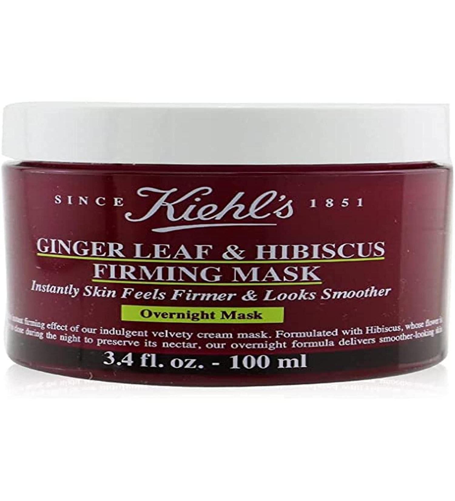 Kiehl's Ginger Leaf & Hibiscus Firming Mask 3.4 oz - Skin-Firming Treatment - Buy Online on GoSupps.com