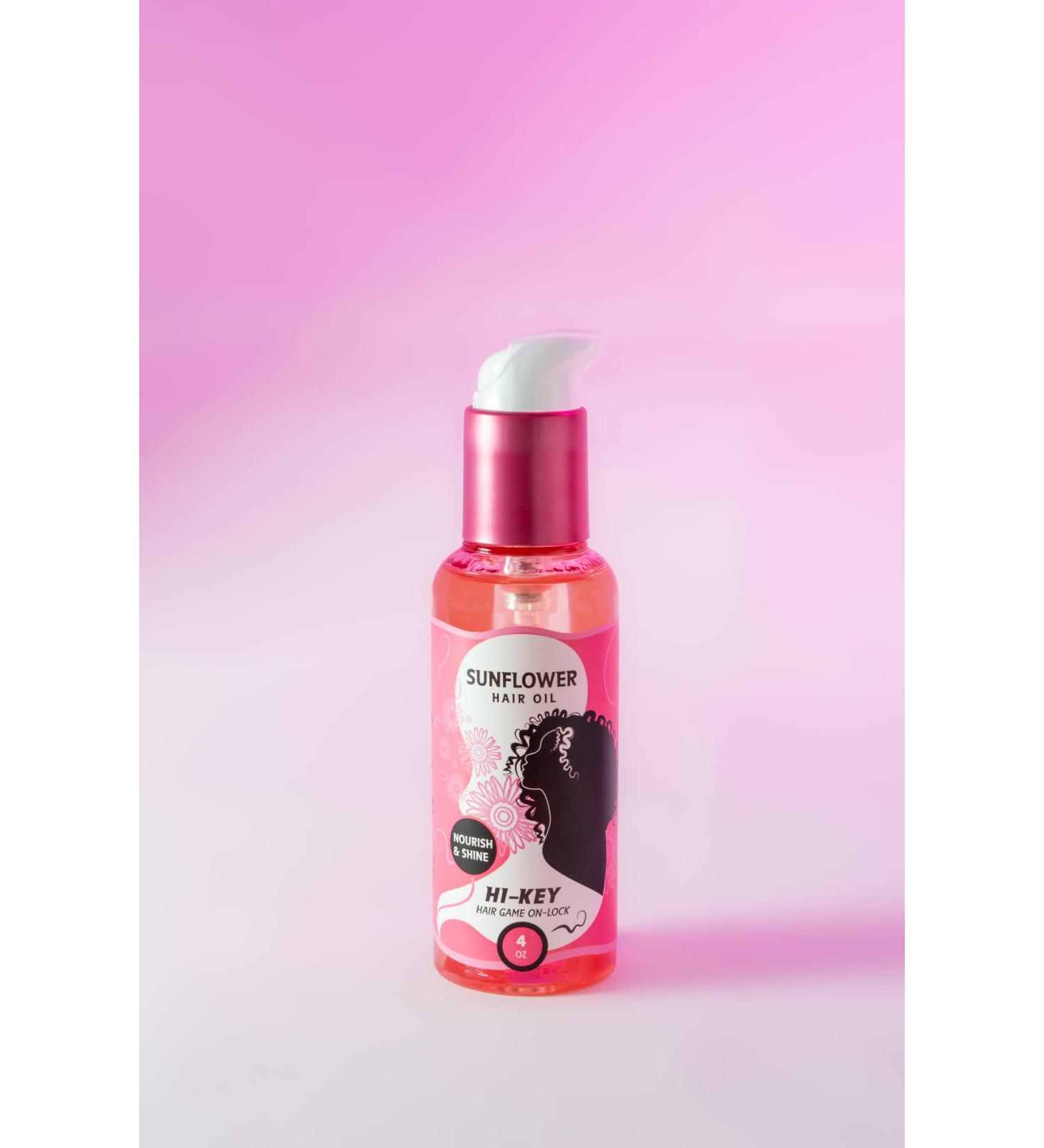 Hi-Key Sunflower Hair Oil - Nourishing Hair Care | Shop Internationally - Buy Online on GoSupps.com