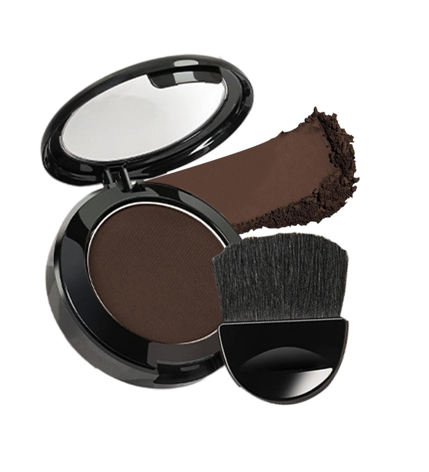 Hair Covering PowderLong Lasting Hairline Shadow Powder With Applicator And Mirror Lightweight Root Covering For Granny WomenFor Instantly Thicker And Fuller Look 02 - Buy Online on GoSupps.com