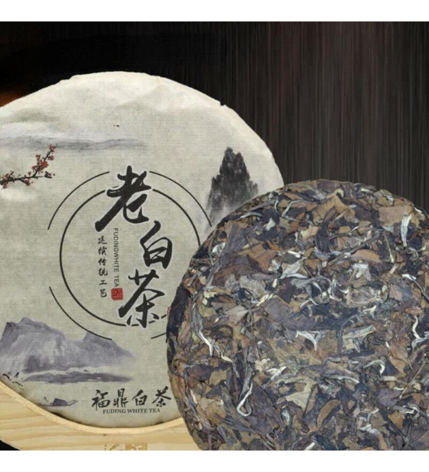 350g de haute qualit vieux th blanc th blanc Shoumei naturel boisson amincissante bio - Buy Online on GoSupps.com
