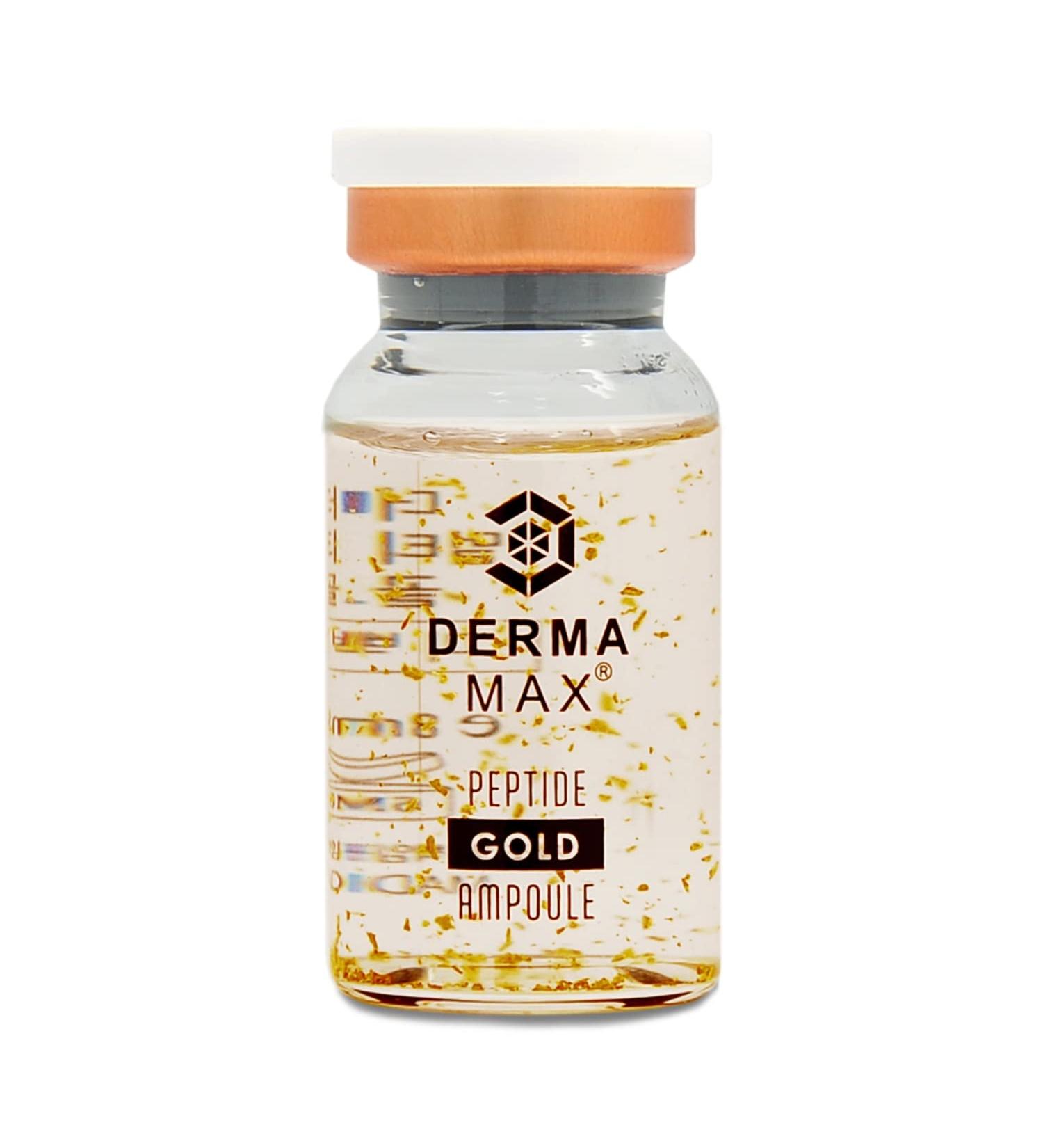 Dermamax BB Premium Glow | 4 different ampoules for BB treatment | Ideal for Microneedling & Dermaroller treatment | CENTELLA | GLUTATHIONE | SALMON | GOLD | 8 ml (GOLD) - Buy Online on GoSupps.com