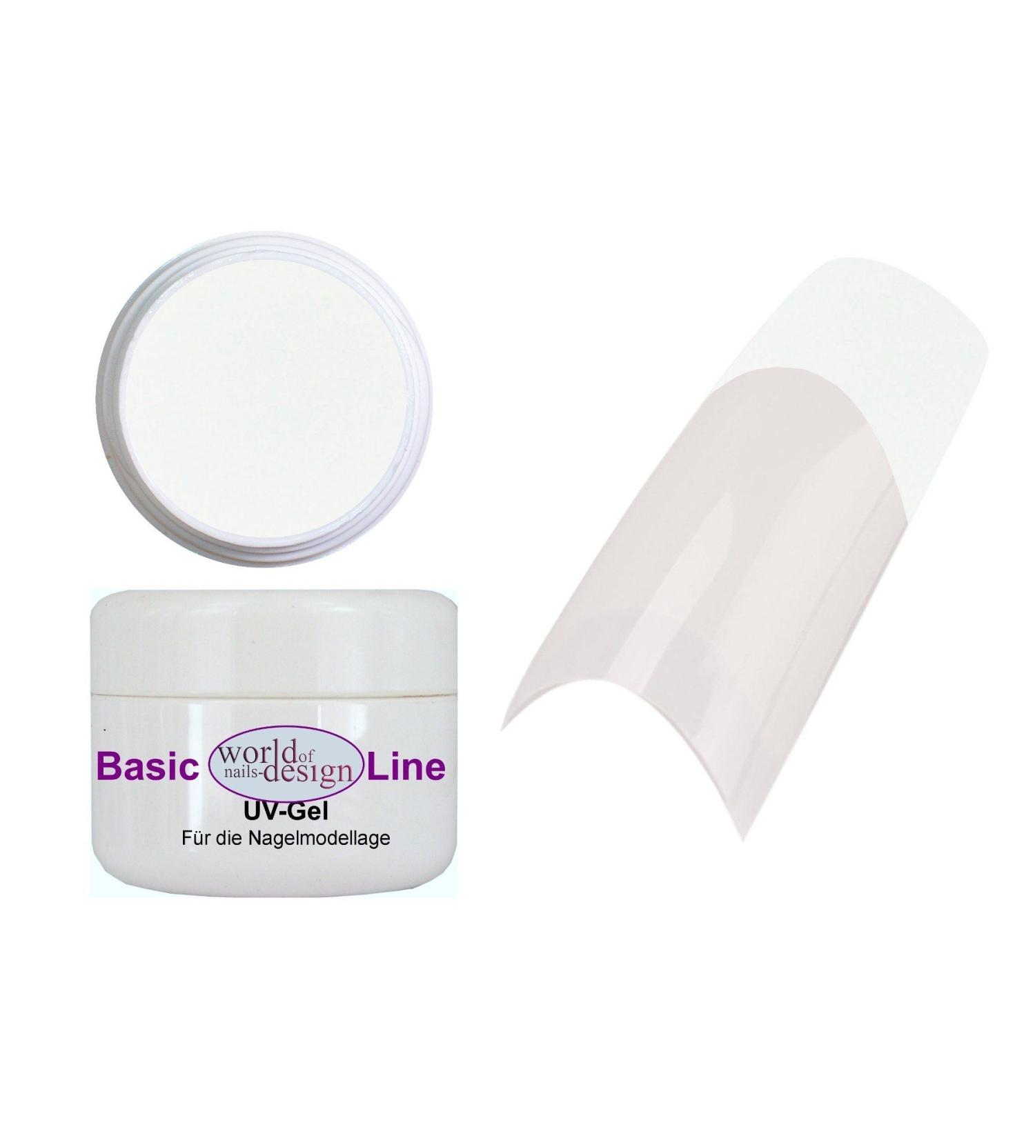 World of Nails-Design Camouflage Gel milky white Baby Boomer Look 5 ml