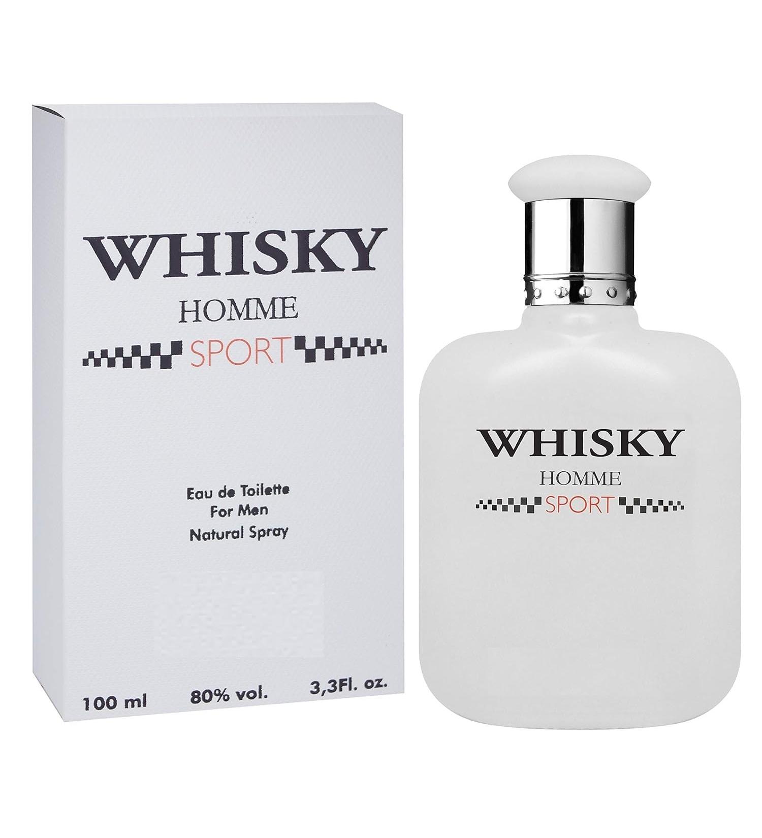 Whisky Homme Sport EDT Eau De Perfum Long Lasting Fragrance Perfum For MEn 100ml - Buy Online on GoSupps.com