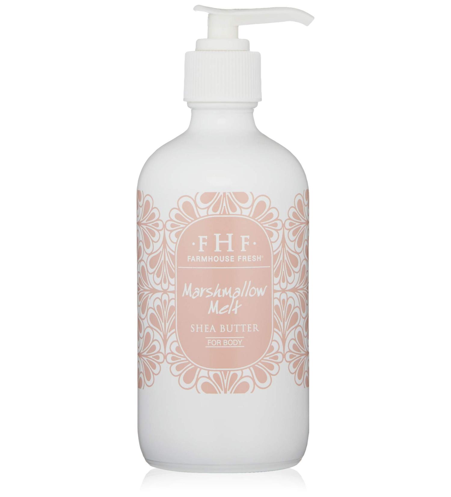 FarmHouse Fresh Marshmallow Melt Shea Butter Body Cream - Nourishing 8 Fl Oz for Soft Hydrated Skin | International Shipping Available - Buy Online on GoSupps.com