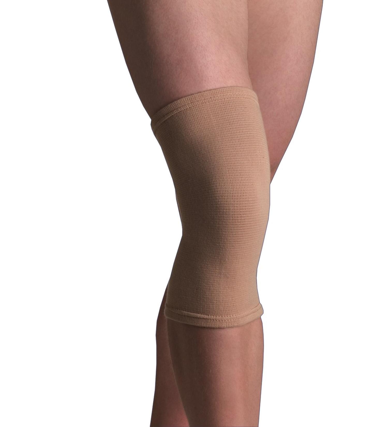 Thermoskin Elastic Knee Support | Beige | Medium | Best Comfort & Support for Joint Pain Relief | International Shipping Available - Buy Online on GoSupps.com