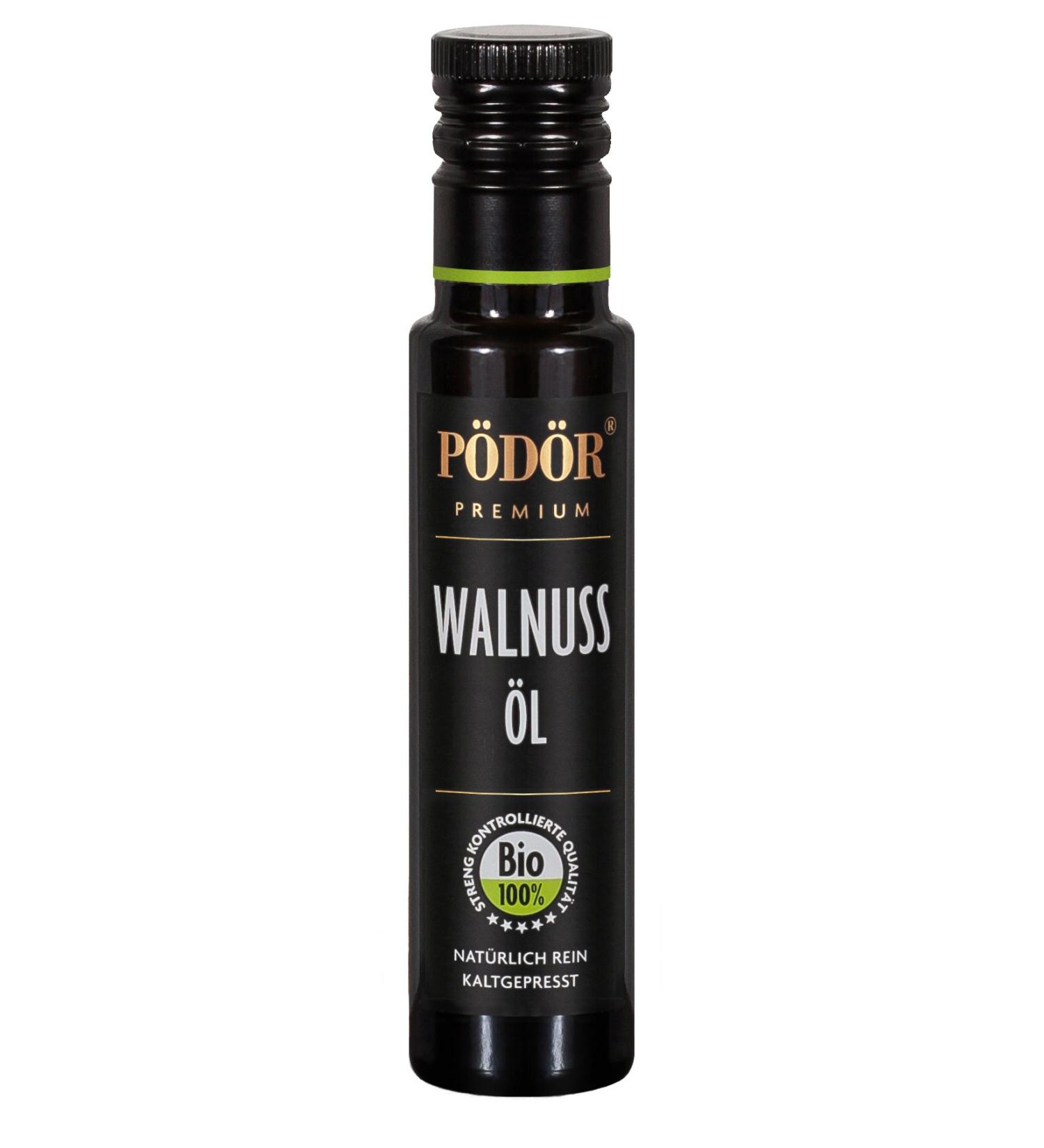 Organic Walnut Oil 100 ml - Cold Pressed Unfiltered - P D R - Natural & Premium Quality | International Shipping - Buy Online on GoSupps.com