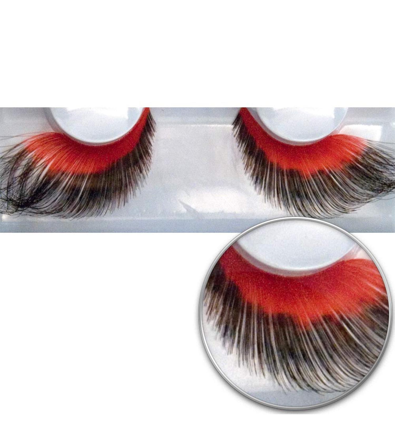 Buy Fantasy Eyelashes No. 260 - Wildly Curved Red-Black for Stunning Eyes | International Shipping Available - Buy Online on GoSupps.com