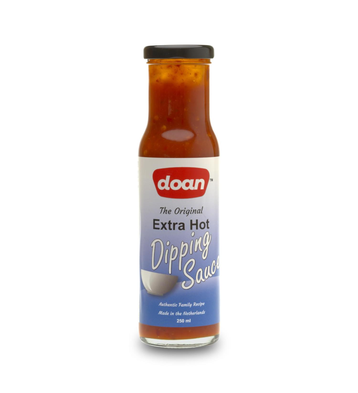 DOAN - Extra Hot Dipping Sauce - Hot Sauce - 240ml - Buy Online on GoSupps.com