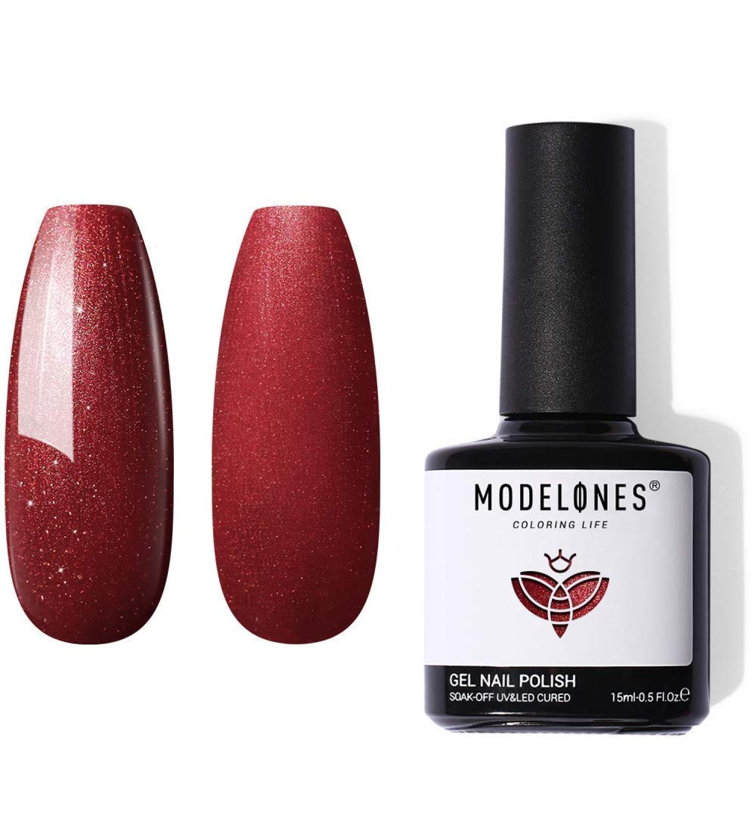 Modelones Gel Nail Polish Set Pure Purple 007