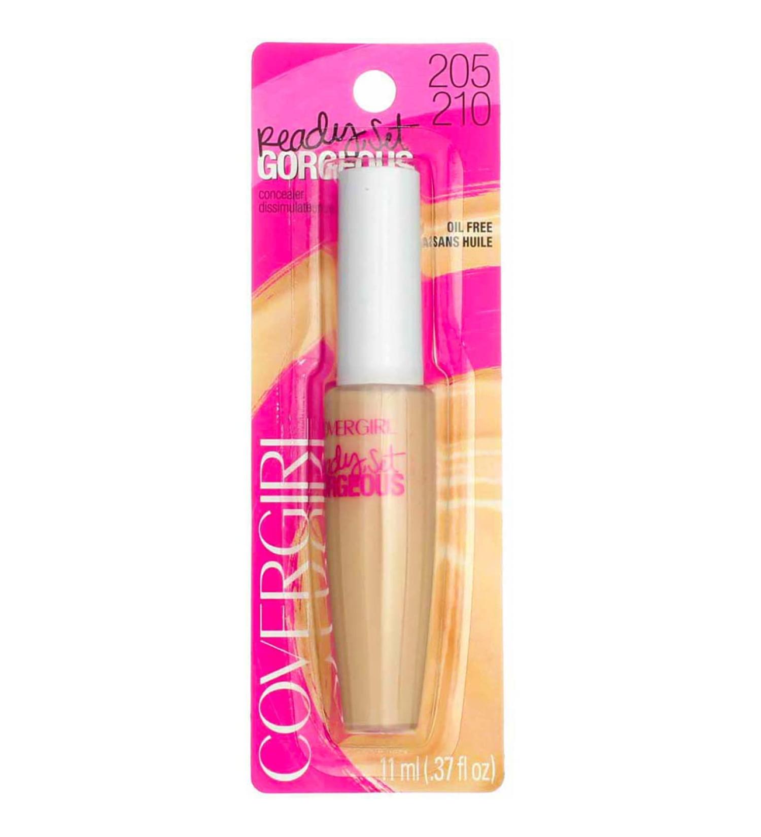 CoverGirl Ready Set Gorgeous Concealer Light/Medium 205/210 0.37 oz - Pack of 2 - Buy Online on GoSupps.com