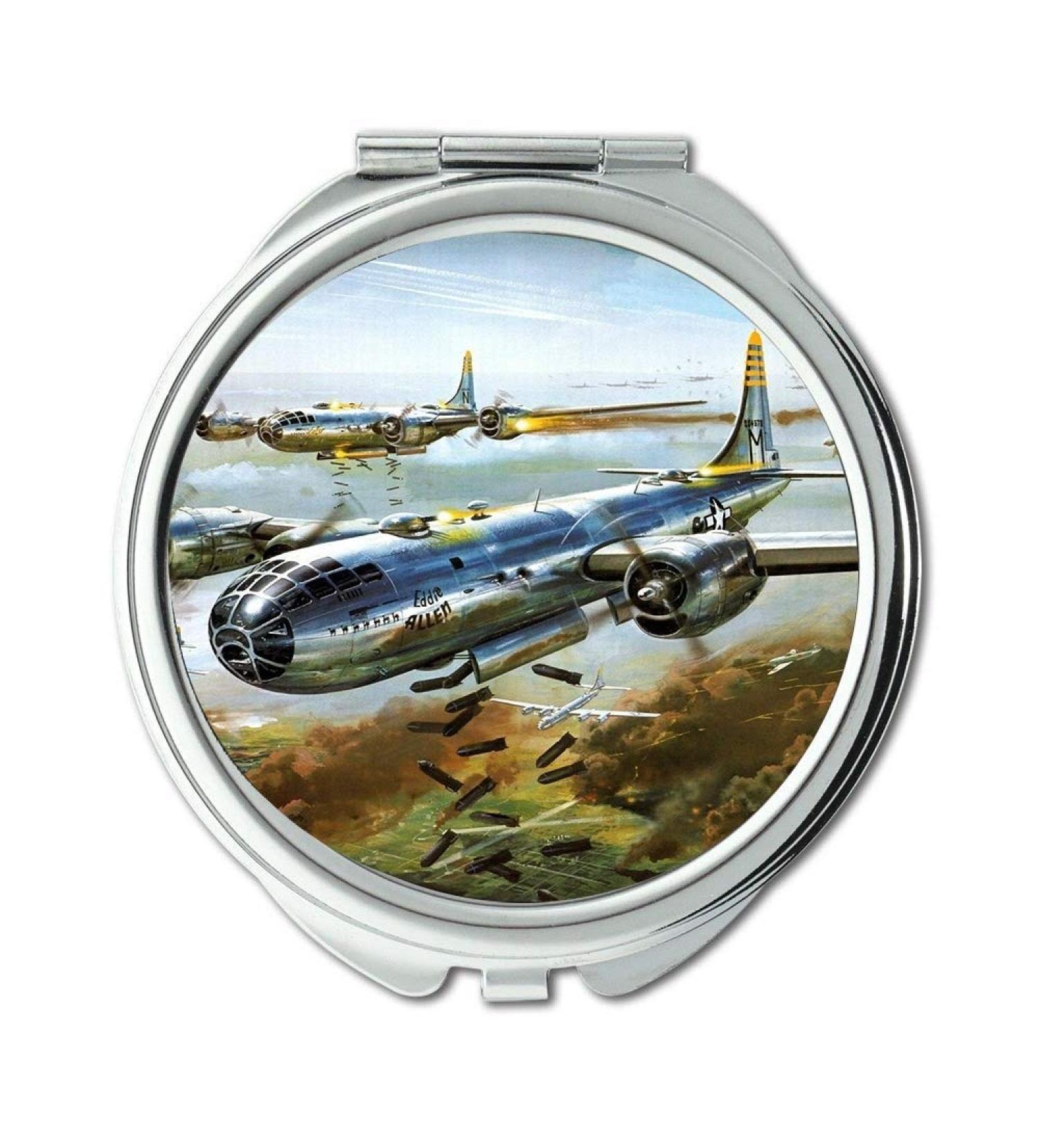 YENDOSTEEN World war aircraft Mirror Travel Mirror fighter hat pocket mirror portable mirror - Buy Online on GoSupps.com