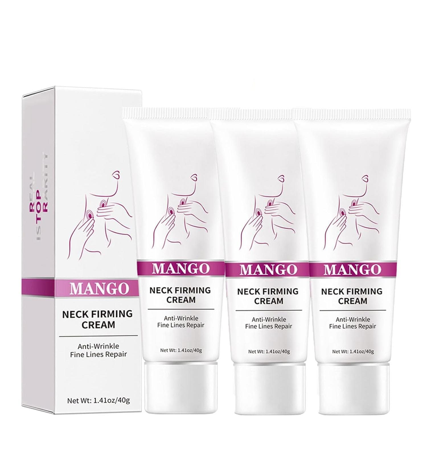 Mango Firming Neck Cream Anti Wrinkle Neck Cream Firming and Rejuvenating Neck Cream Best Anti Wrinkle Neck Cream for Deep Wrinkles Neck Cream - Buy Online on GoSupps.com