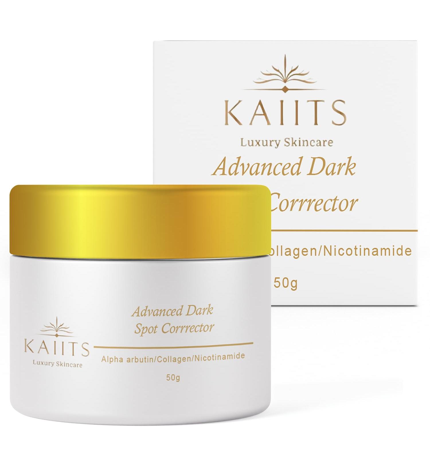 Advanced Dark Spot Corrector - Even Skin Tone for Face Neck & Intimate Areas | Alpha Arbutin Nicotinamide & Collagen - 1.7 Oz - Buy Online on GoSupps.com