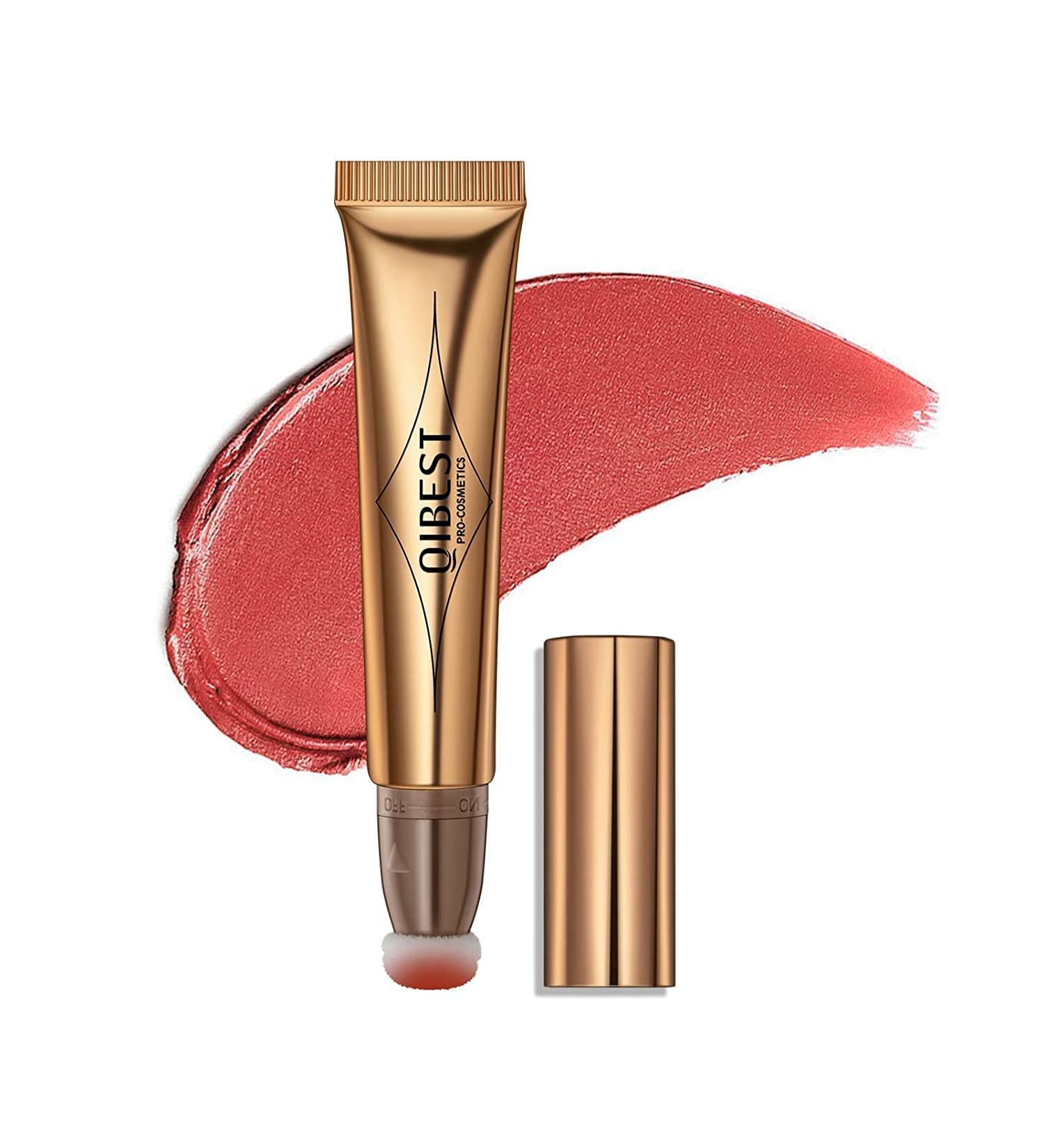 Liquid Contour Beauty Wand Cream Blush Highlighter Stick - Peach | Cushion Applicator | Face Bronzer & Highlighter | Natural & Silky Formula | 1 Count Pack - Buy Online on GoSupps.com