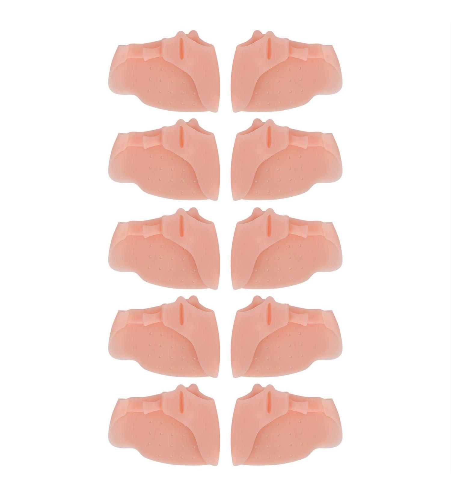 5 Pairs Soft Gel Toe Separator Spacers for Bunion Valgus Correction - Buy Online on GoSupps.com