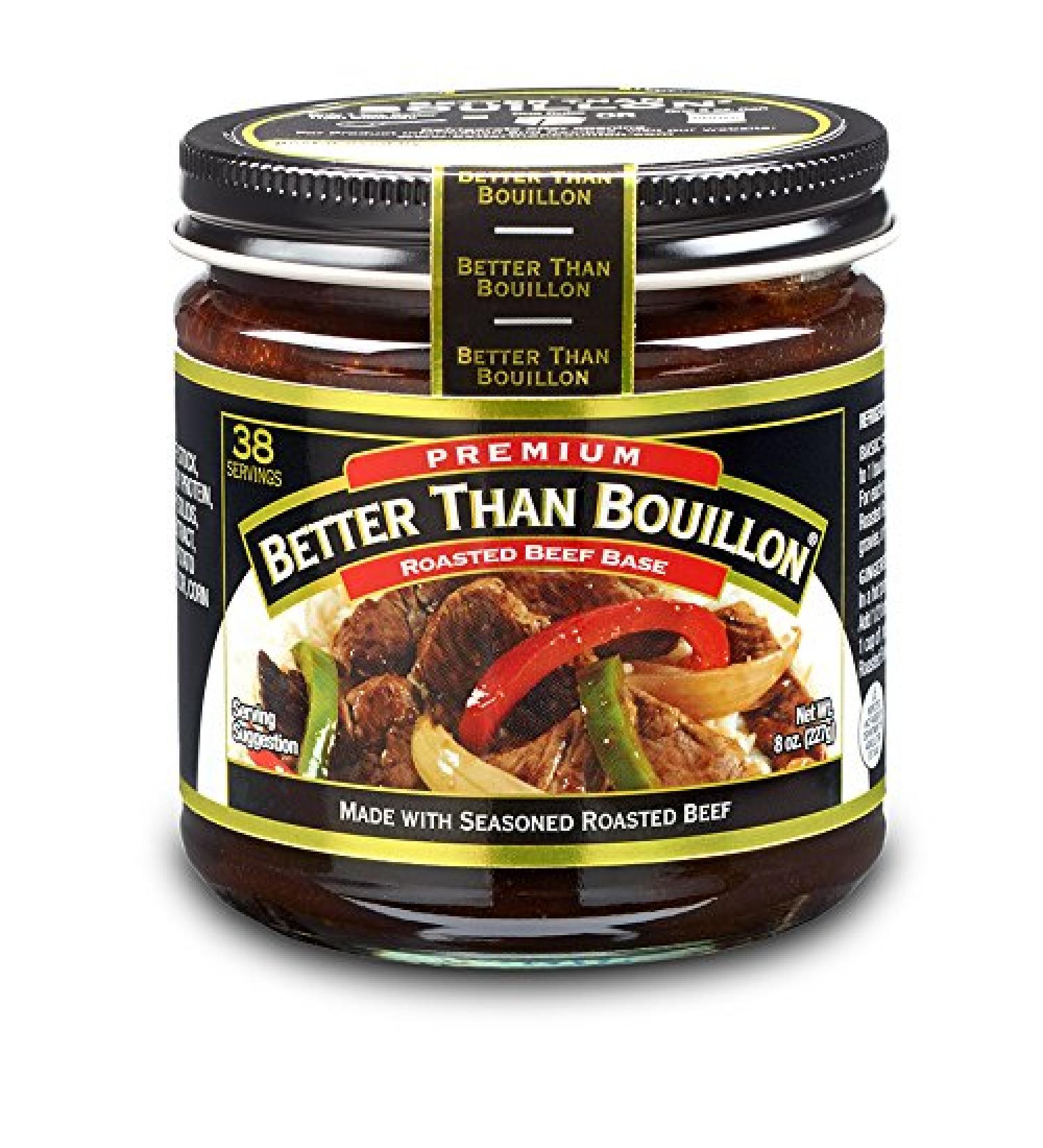 Better Than Bouillon Premium Roasted Beef Base 8.0 OZ (2 Jars) - Buy Online on GoSupps.com